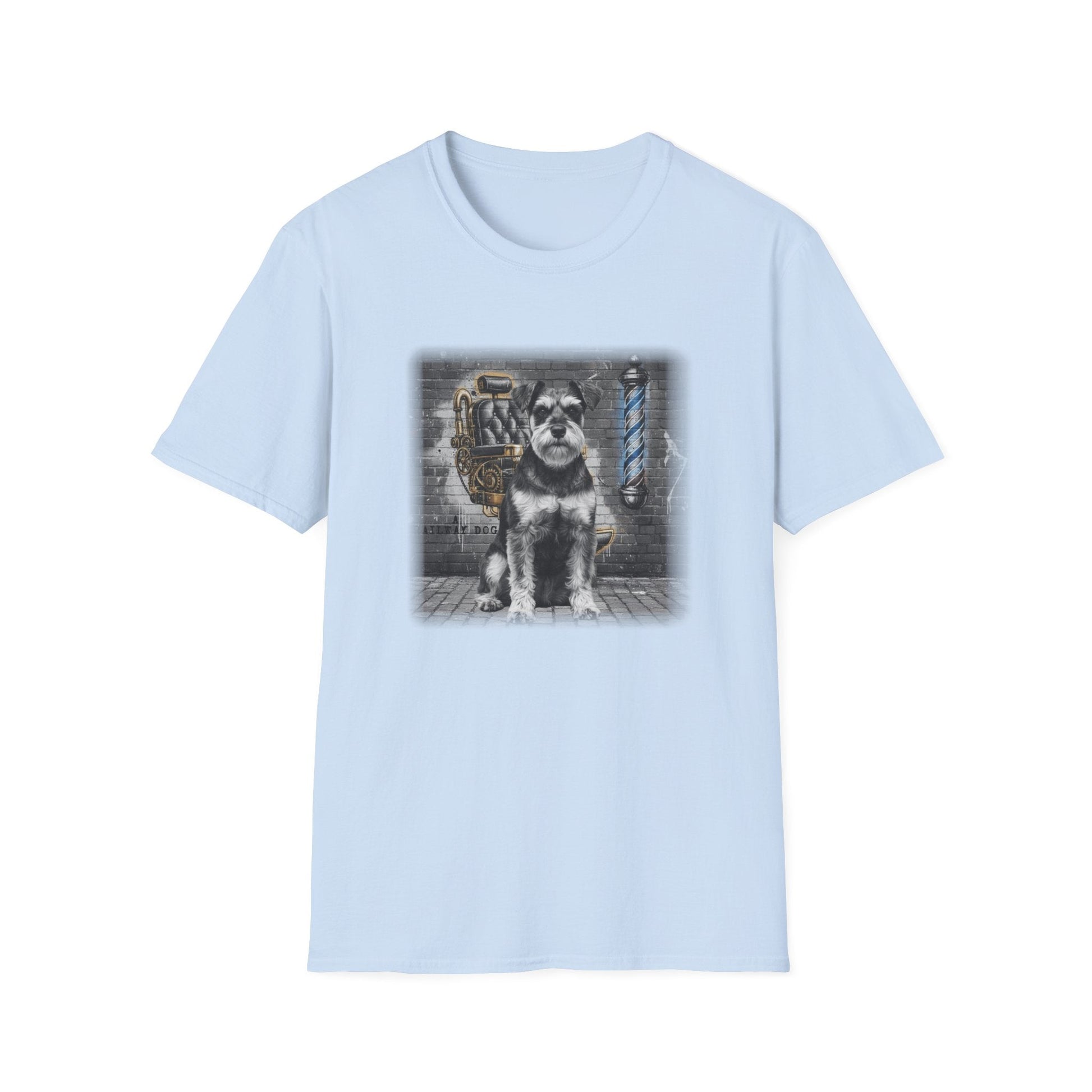 The Dapper Schnauzer Barbershop Tee - That Should Be on a T-Shirt