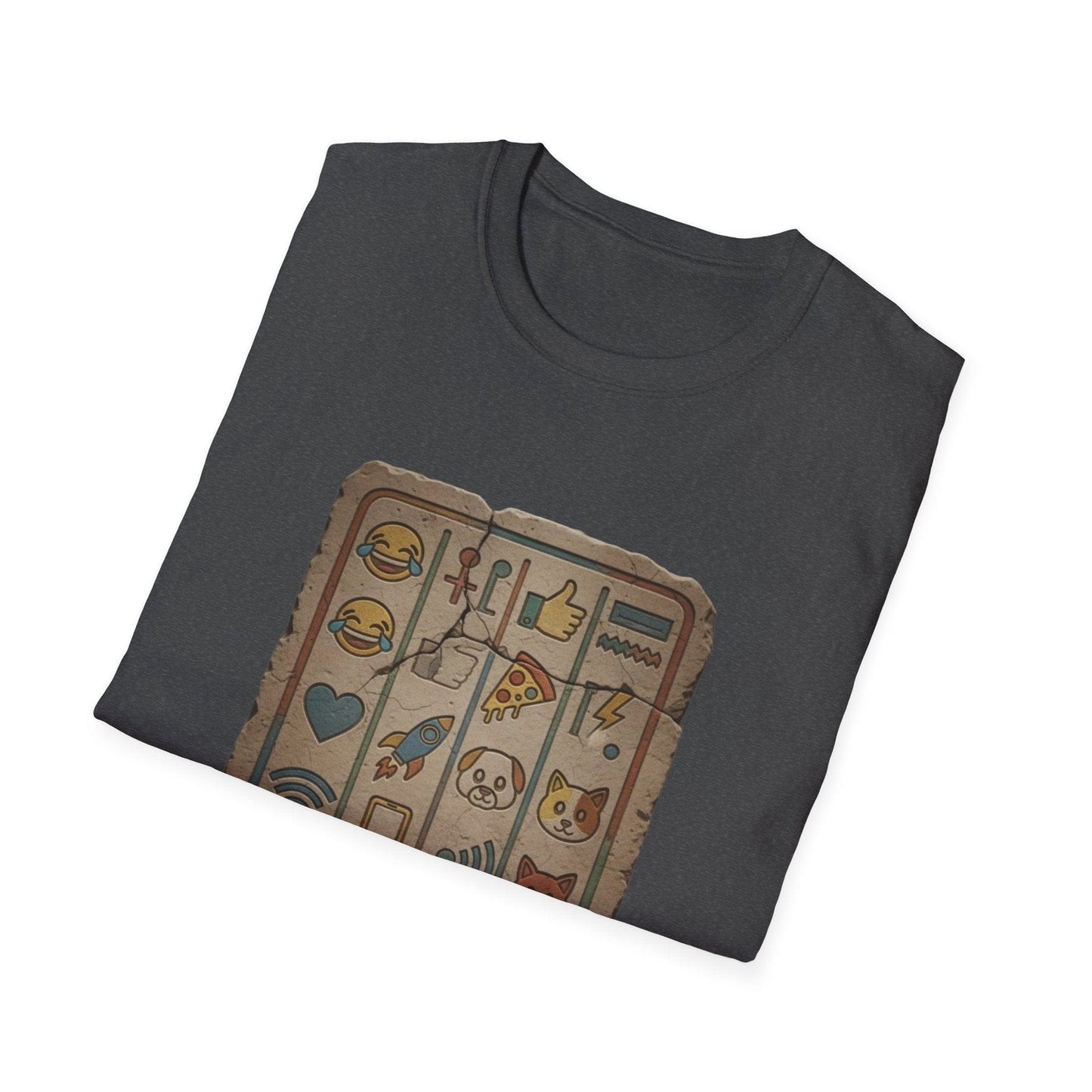 Decoding History: The Hieroglyphic Emoji "Ancient Text" T-Shirt - That Should Be on a T-Shirt