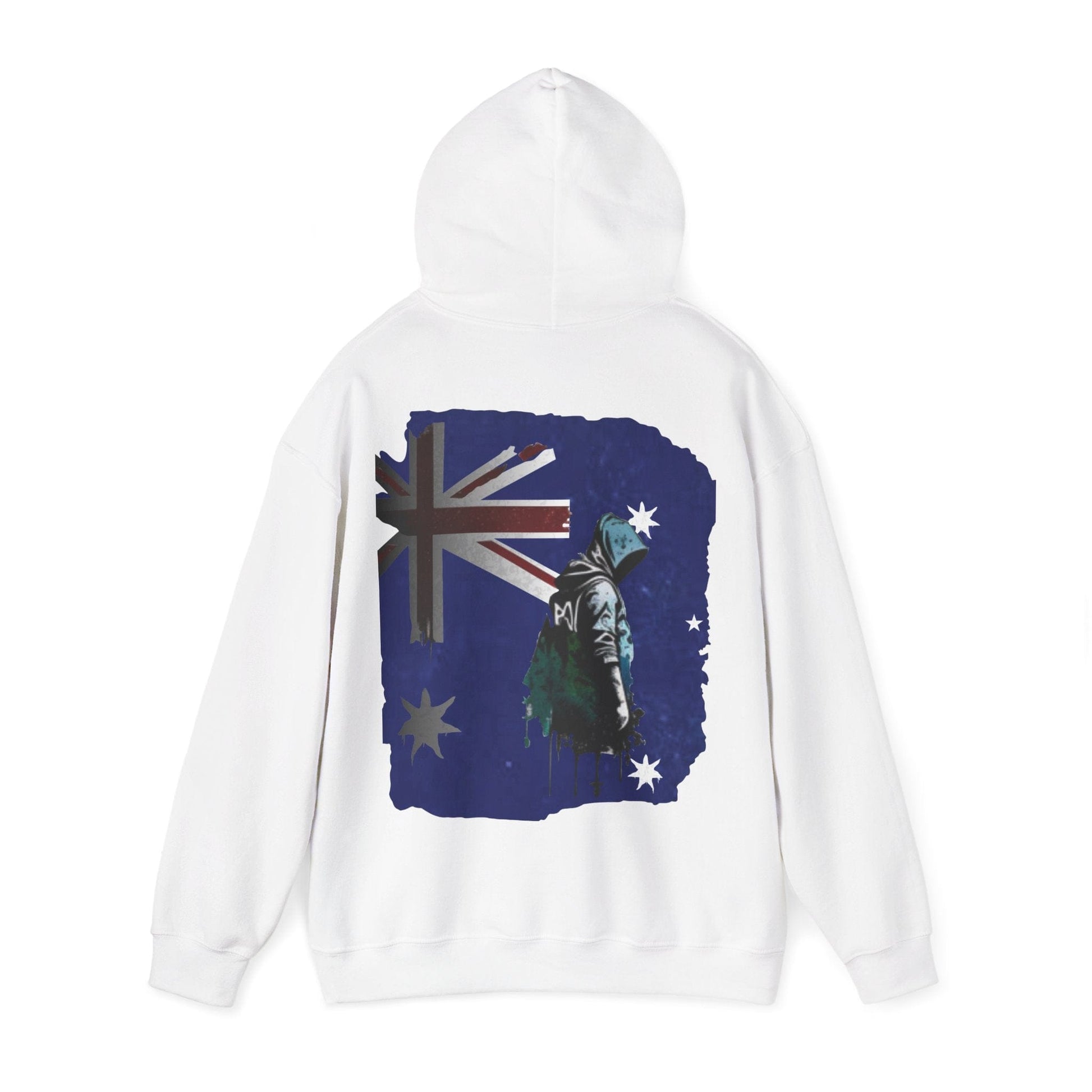 Australian Flag Hoodie | Streetwear Grunge Pullover | Heavyweight Unisex Jumper - That Should Be on a T-Shirt