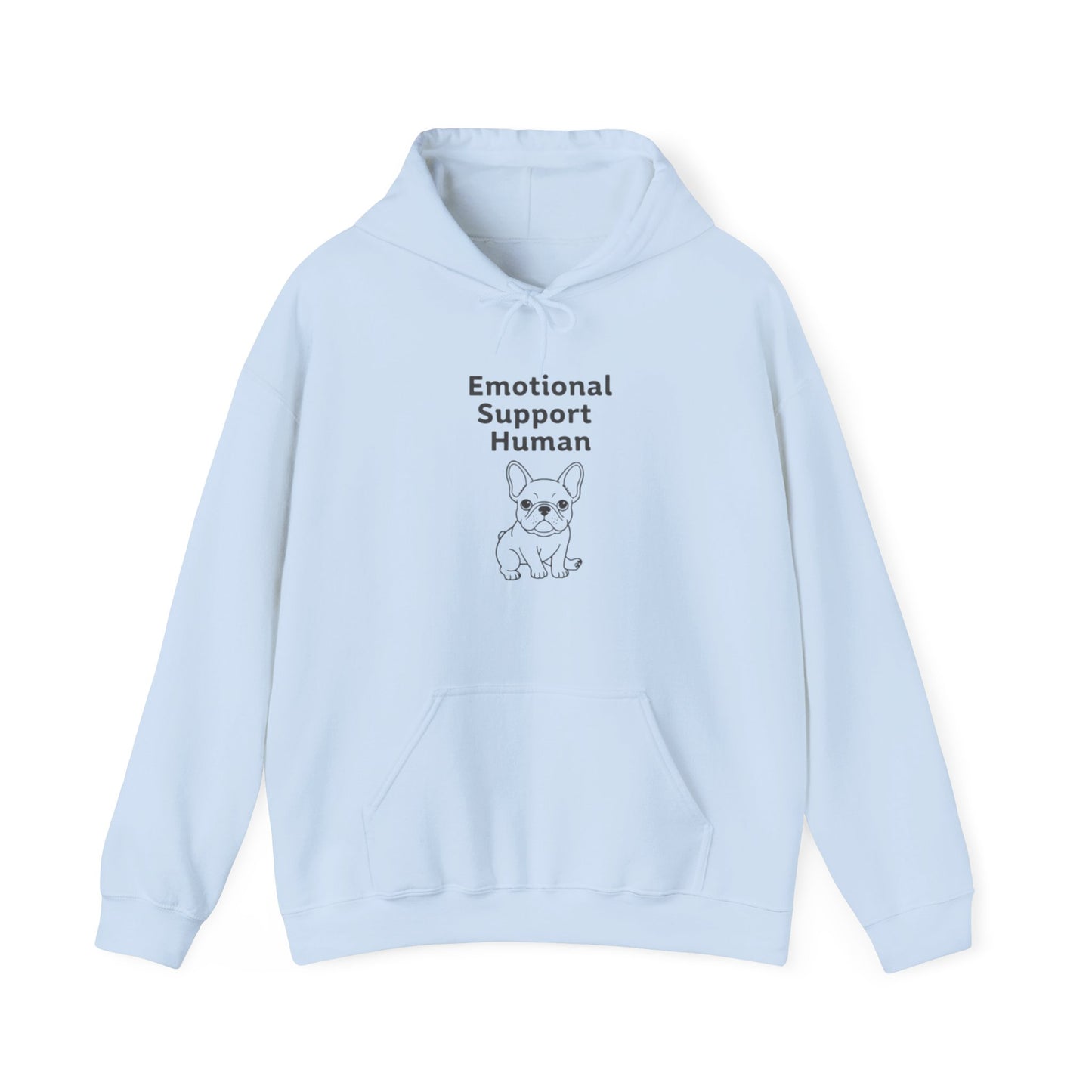 Emotional Support Human T-Shirt | Funny Dog Owner Gift Hoodie