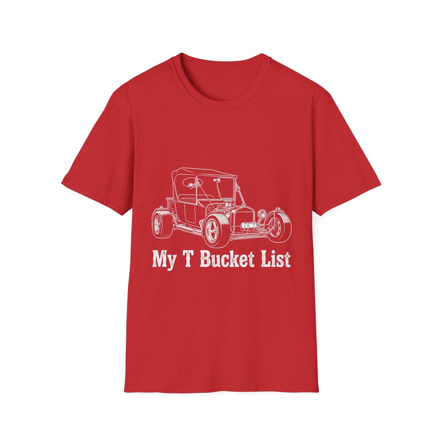 "My T-Bucket List" – Classic Hot Rod Graphic T-Shirt