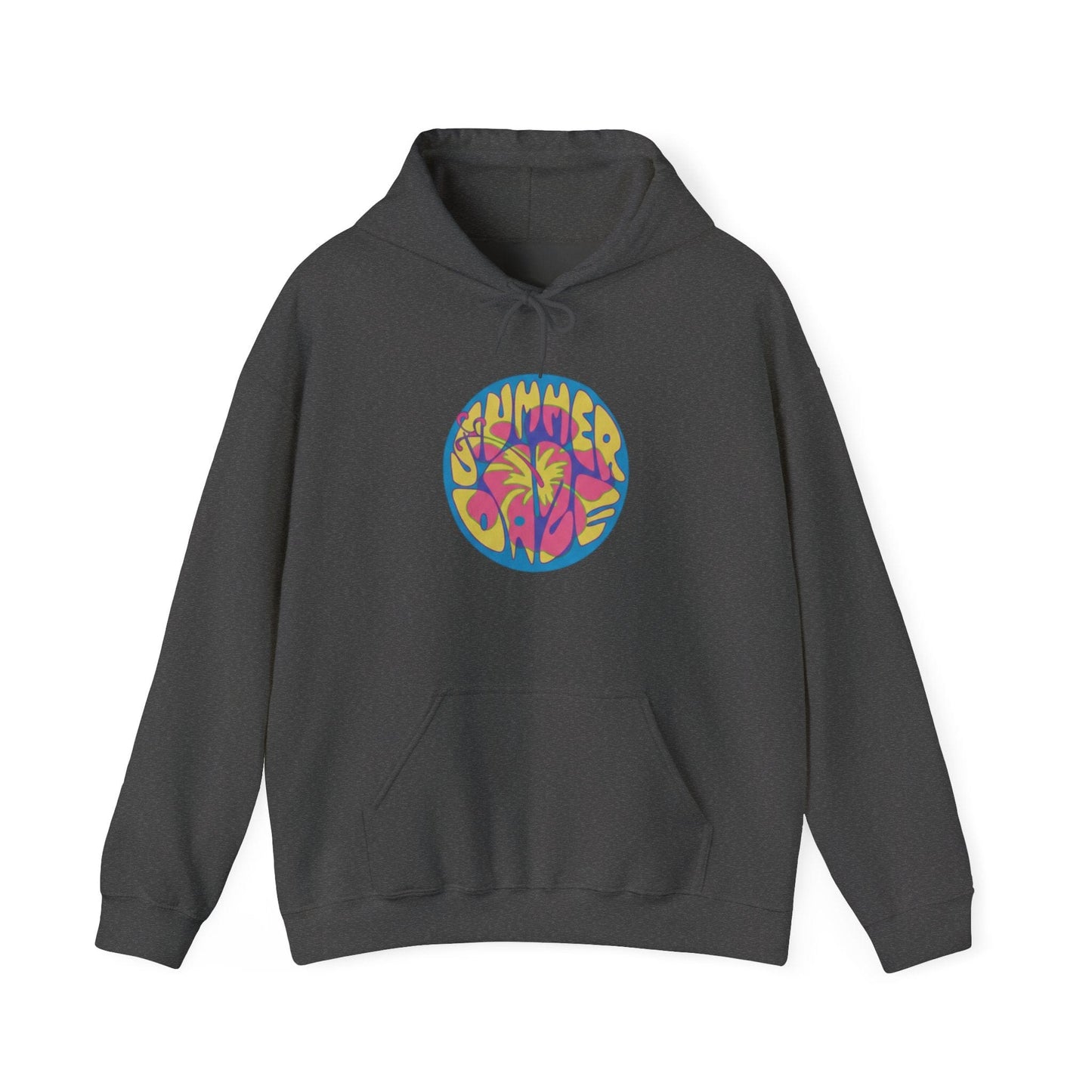 Summer Daze Retro 70s Graphic Hoodie – Oversized Surf Sweatshirt
