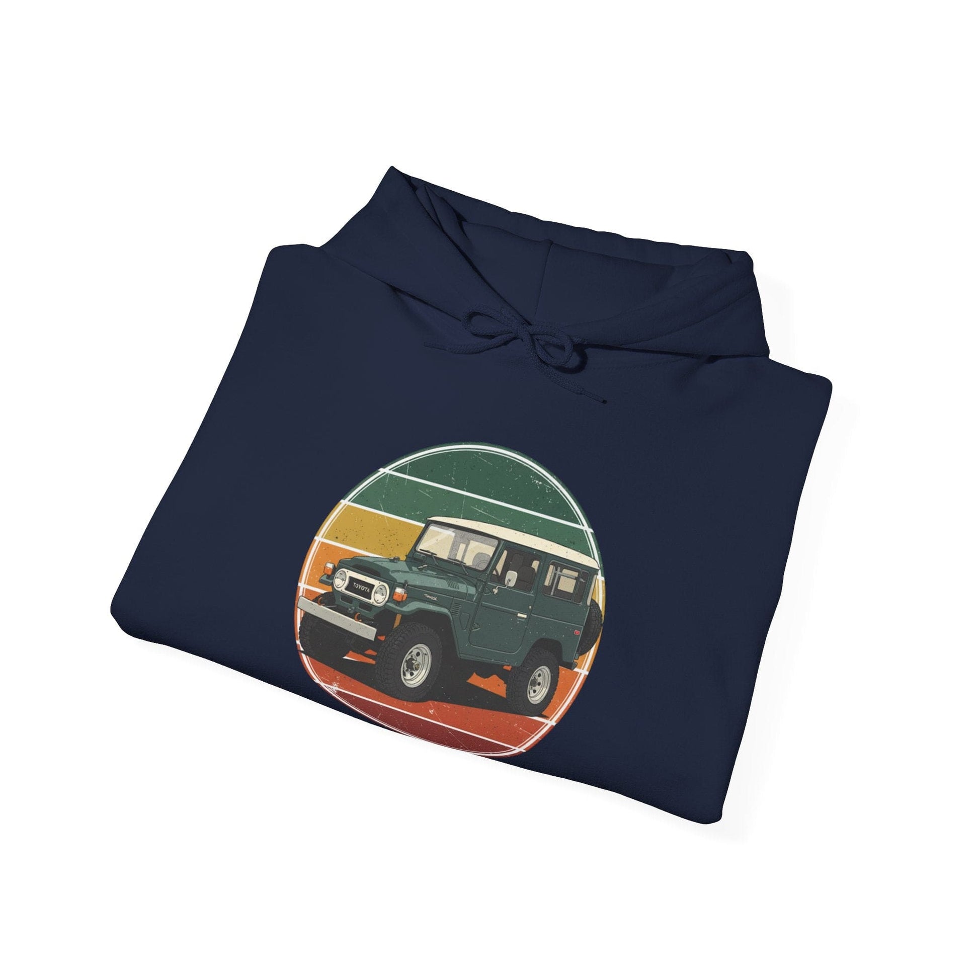 Locked & Loaded FJ40 Land Cruiser Hoodie | Vintage Off-Road Adventure - That Should Be on a T-Shirt
