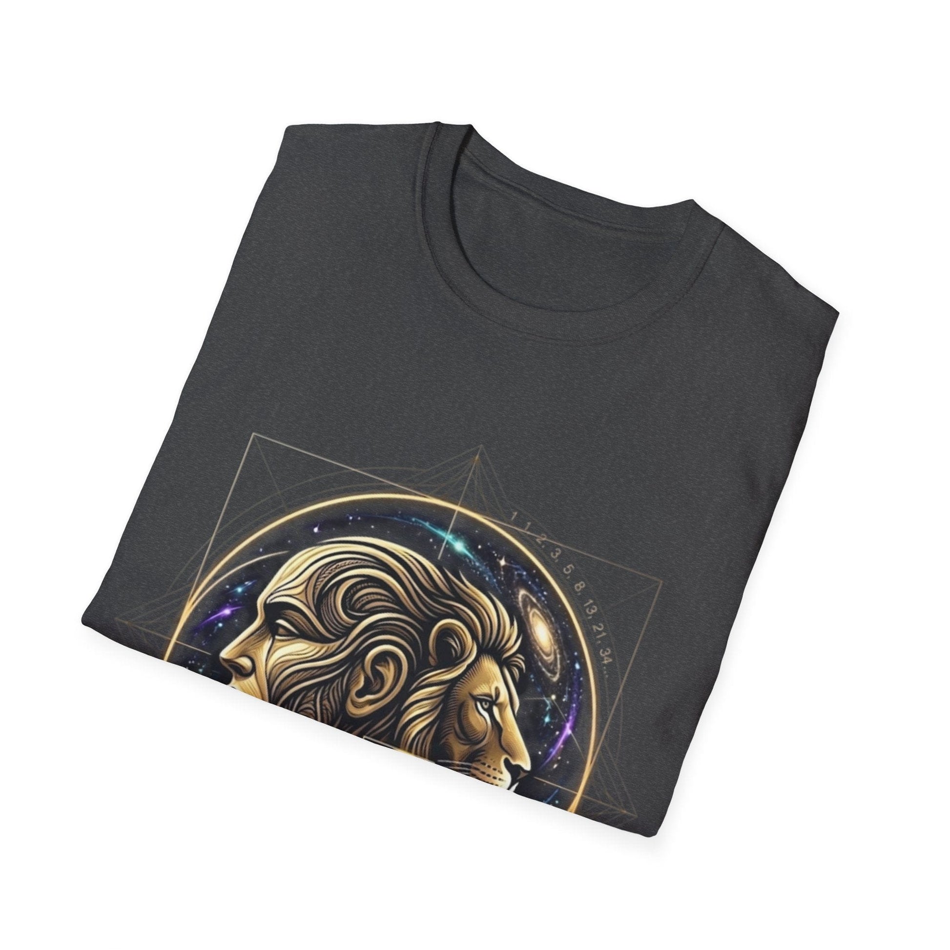 Golden Ratio Lion & Human T-Shirt - Fibonacci Sequence Sacred Geometry Tee - That Should Be on a T-Shirt