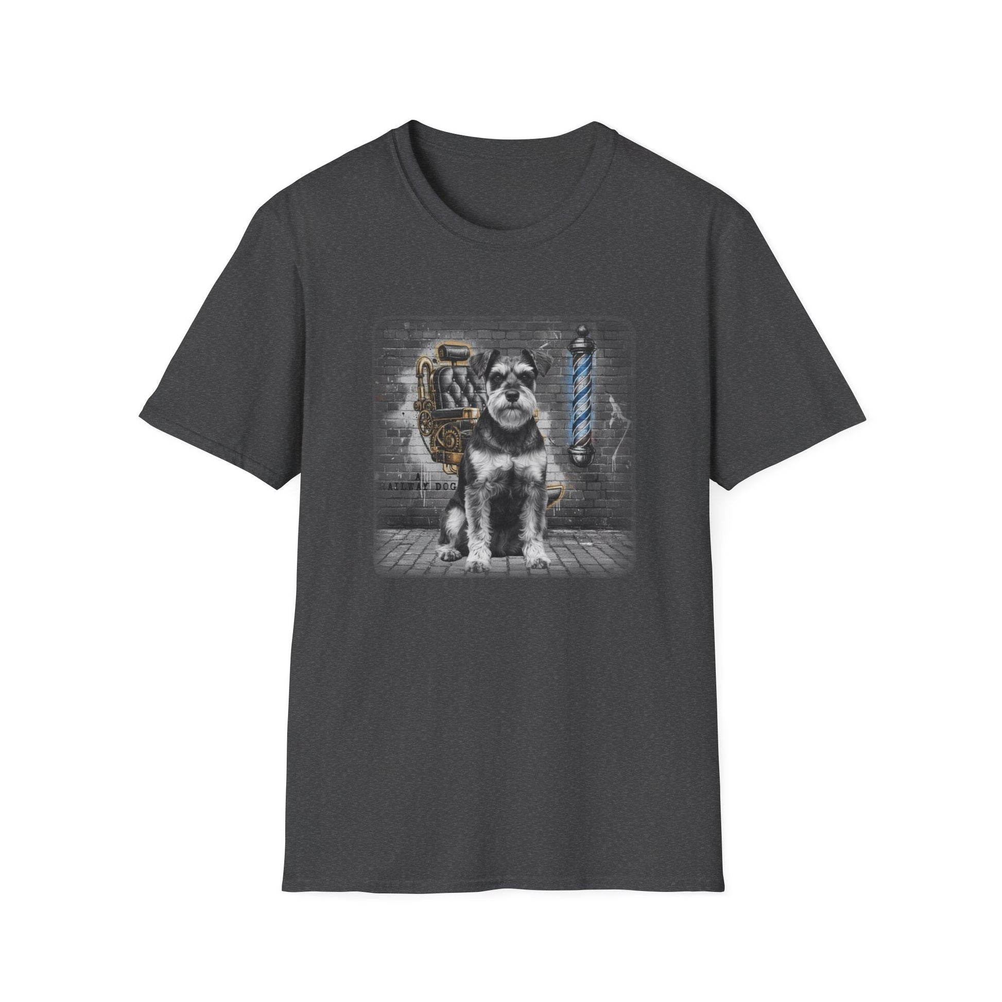 The Dapper Schnauzer Barbershop Tee - That Should Be on a T-Shirt