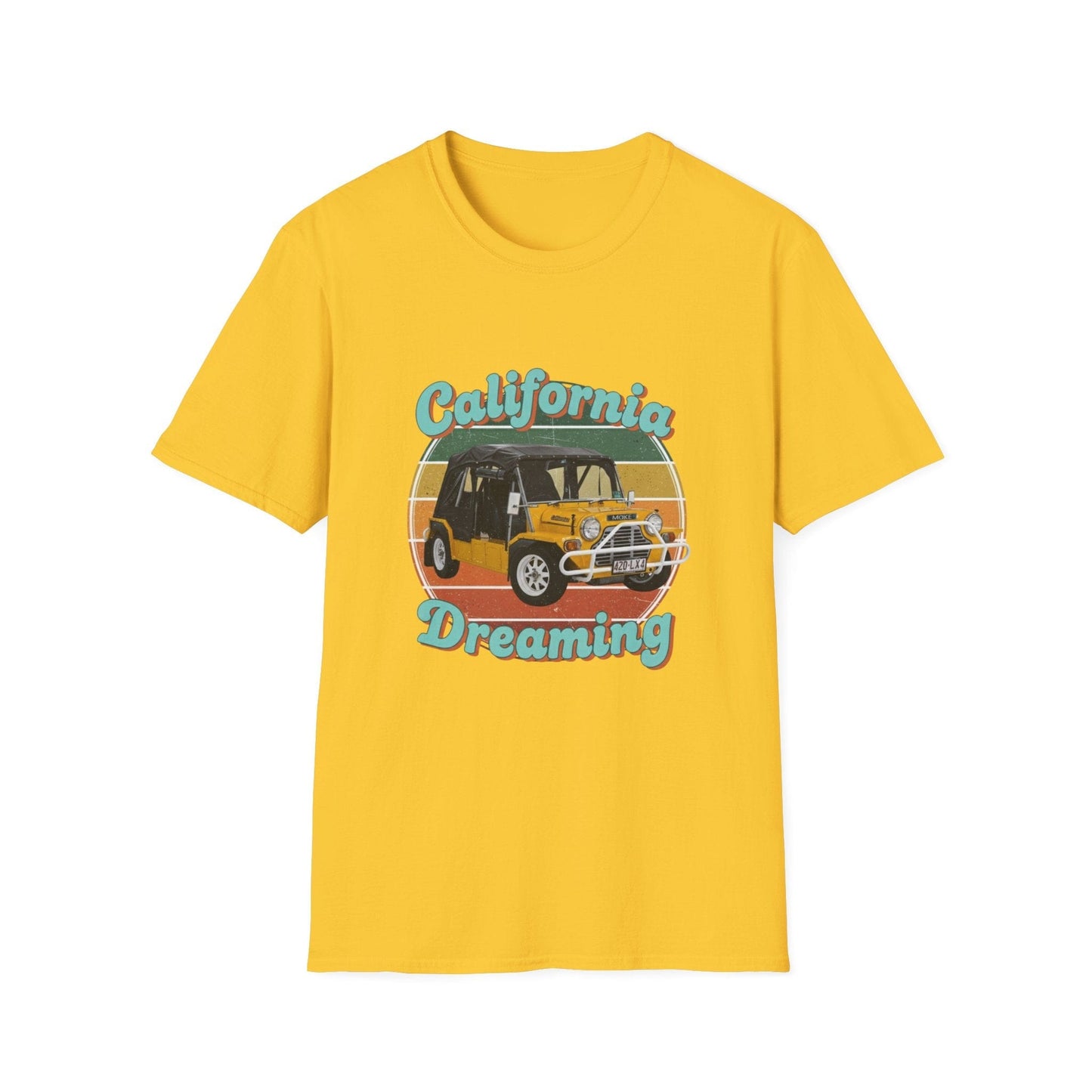 Retro California Dreaming Surf Tee - Vintage Moke Edition - That Should Be on a T-Shirt