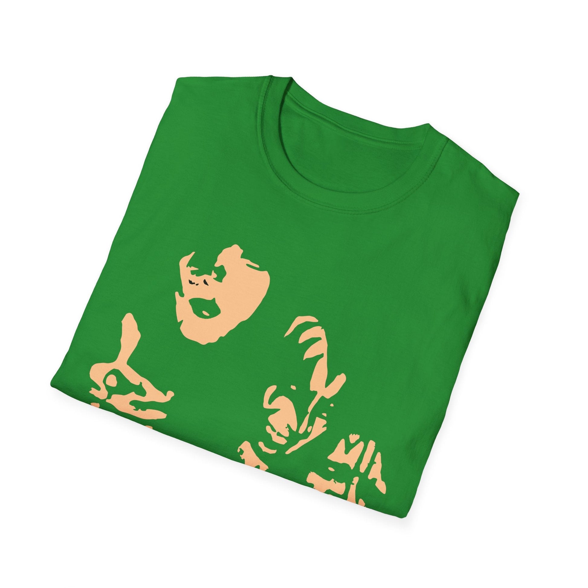 Vintage Rock Icon T-Shirt | Classic Band Graphic Tee | Unisex Softstyle Rock & Roll Apparel - That Should Be on a T-Shirt