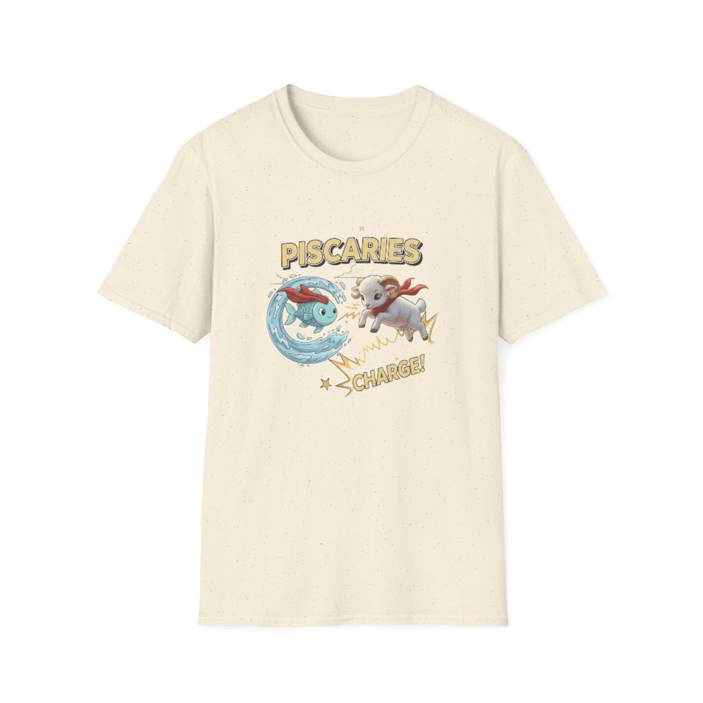 Piscaries Cusp Superhero Vintage T-Shirt — Retro Graphic Tee - That Should Be on a T-Shirt
