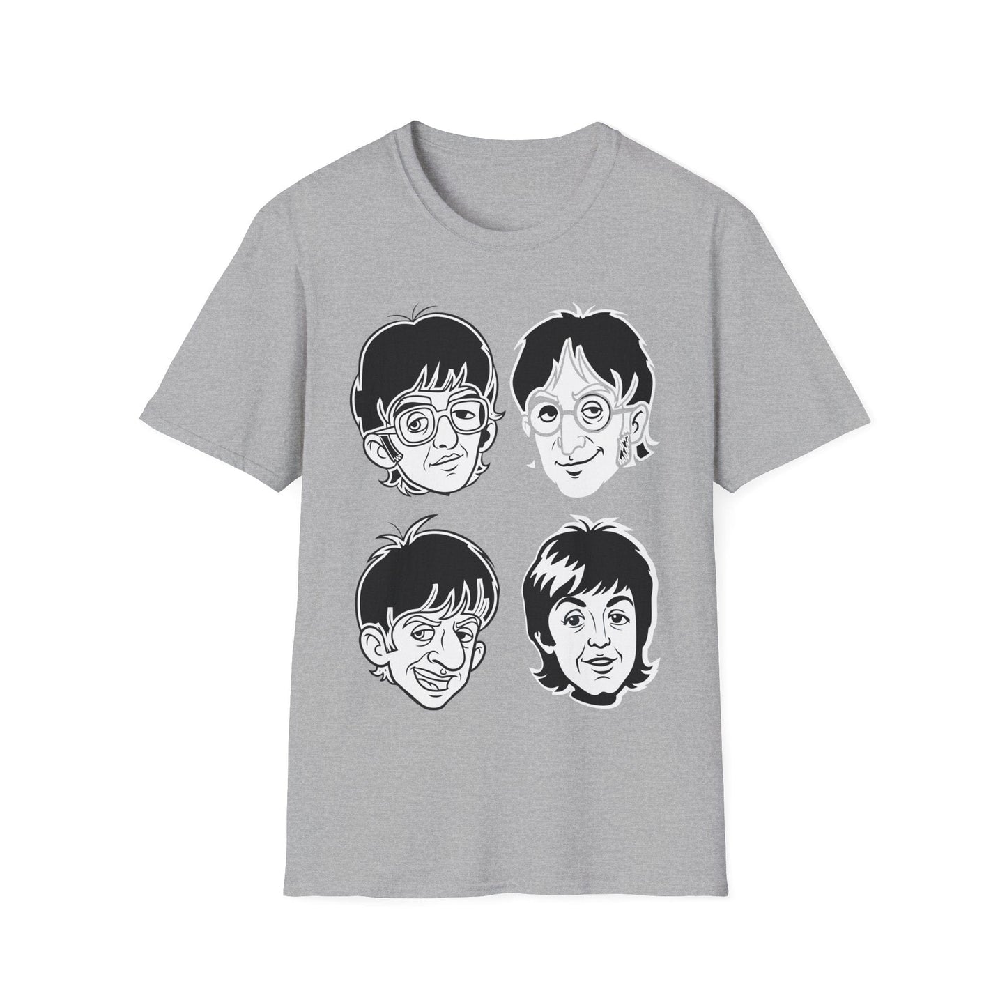 Retro Beatles Cartoon T-Shirt - Vintage Style Shirt for Music Lovers - That Should Be on a T-Shirt