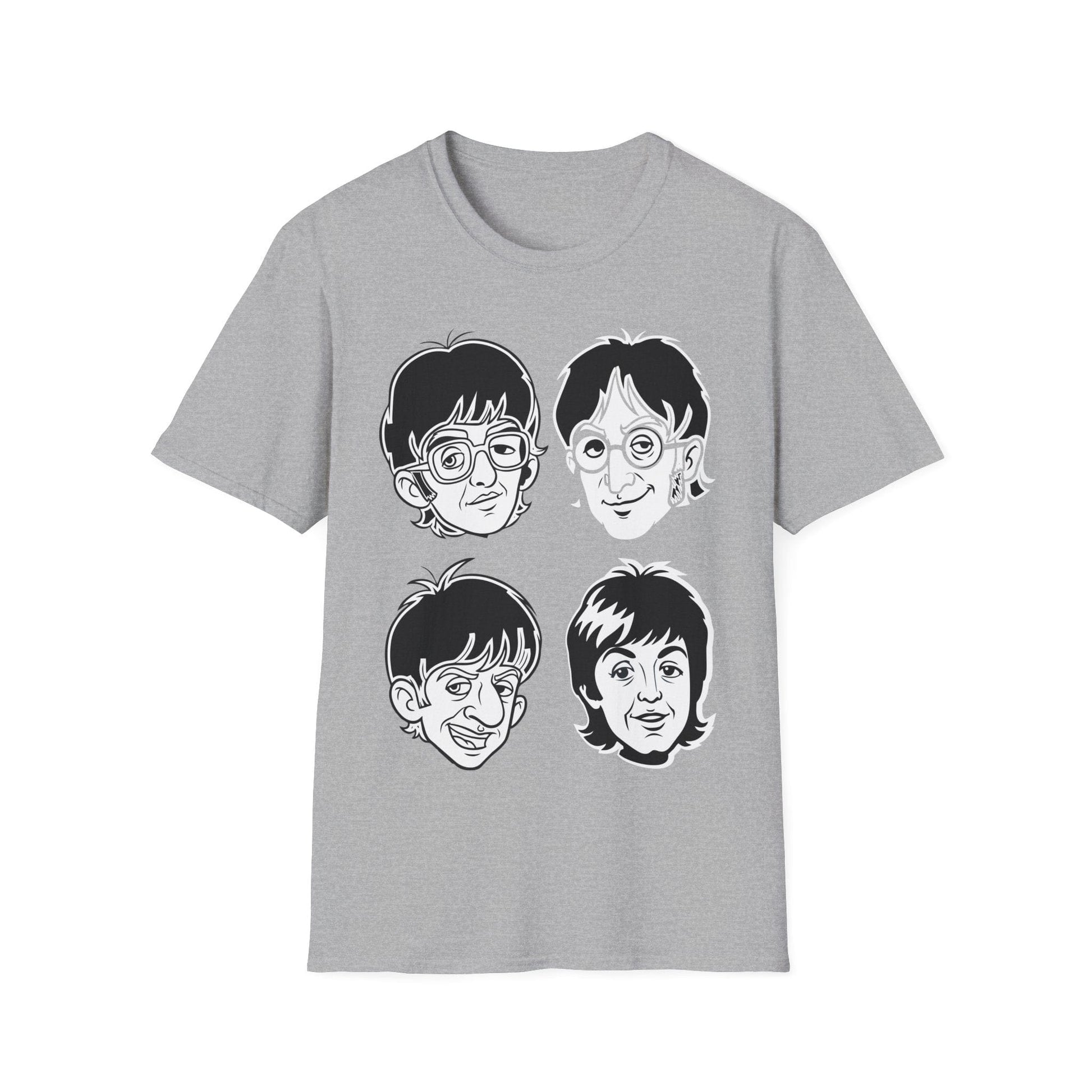 Retro Beatles Cartoon T-Shirt - Vintage Style Shirt for Music Lovers - That Should Be on a T-Shirt