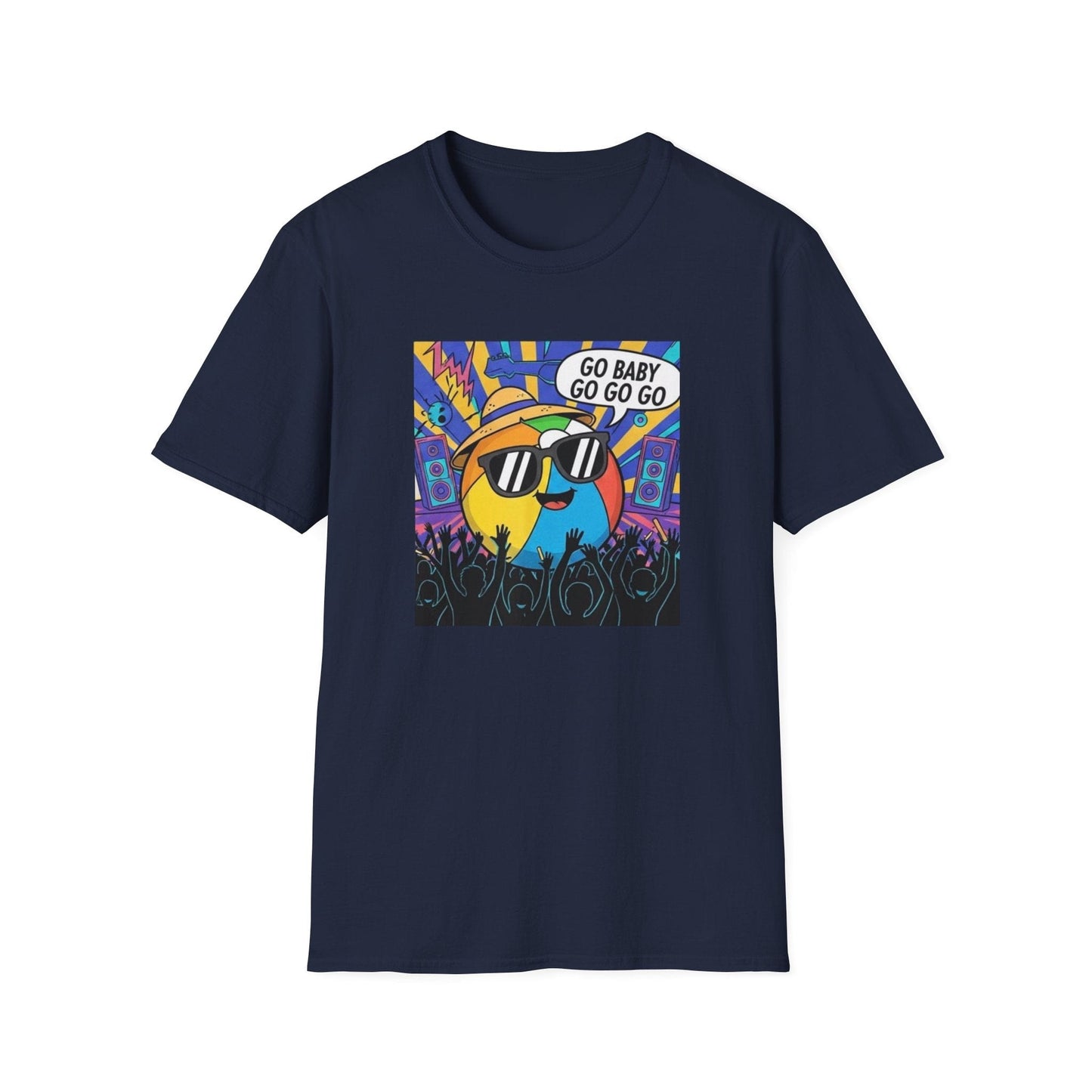 The Original "Go Baby Go Go Go" Beach Ball Guy Concert Tee