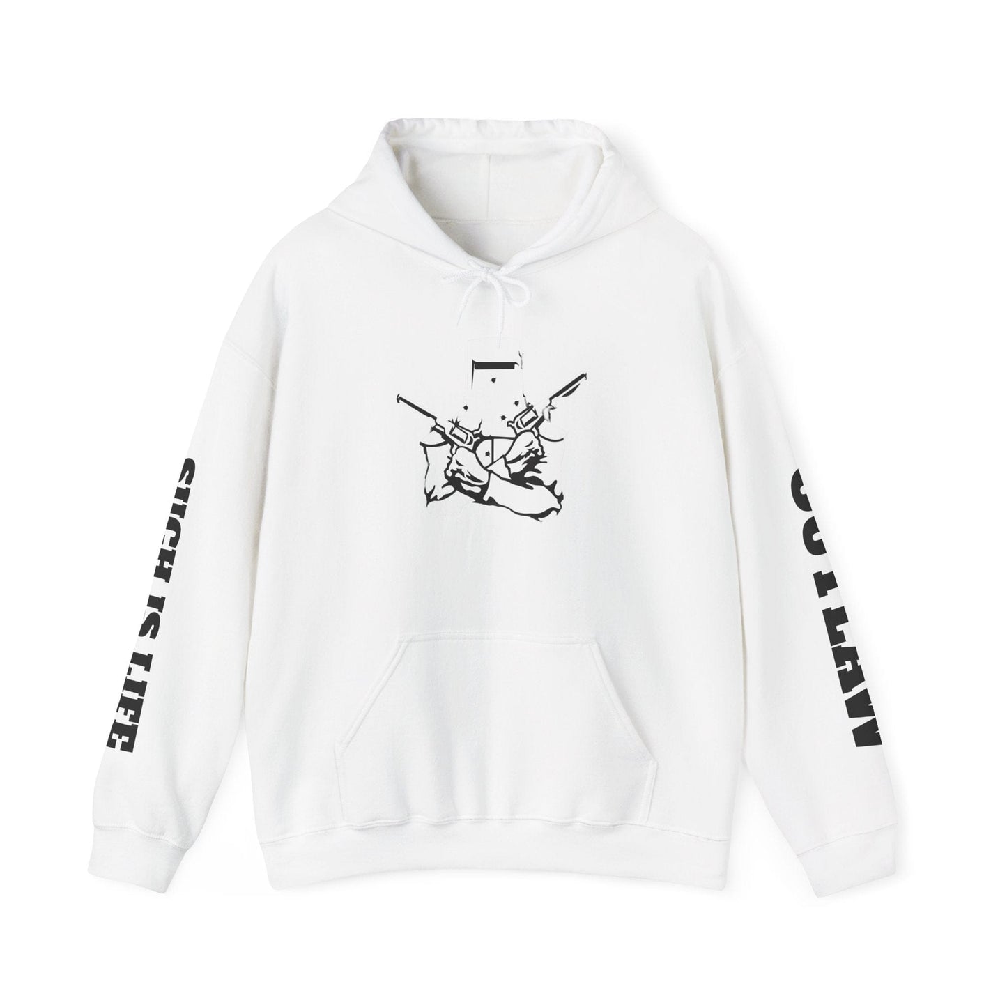 Ned Kelly Armour “Outlaw”Unisex Hooded Sweatshirt - Stylish and Comfortable - That Should Be on a T-Shirt