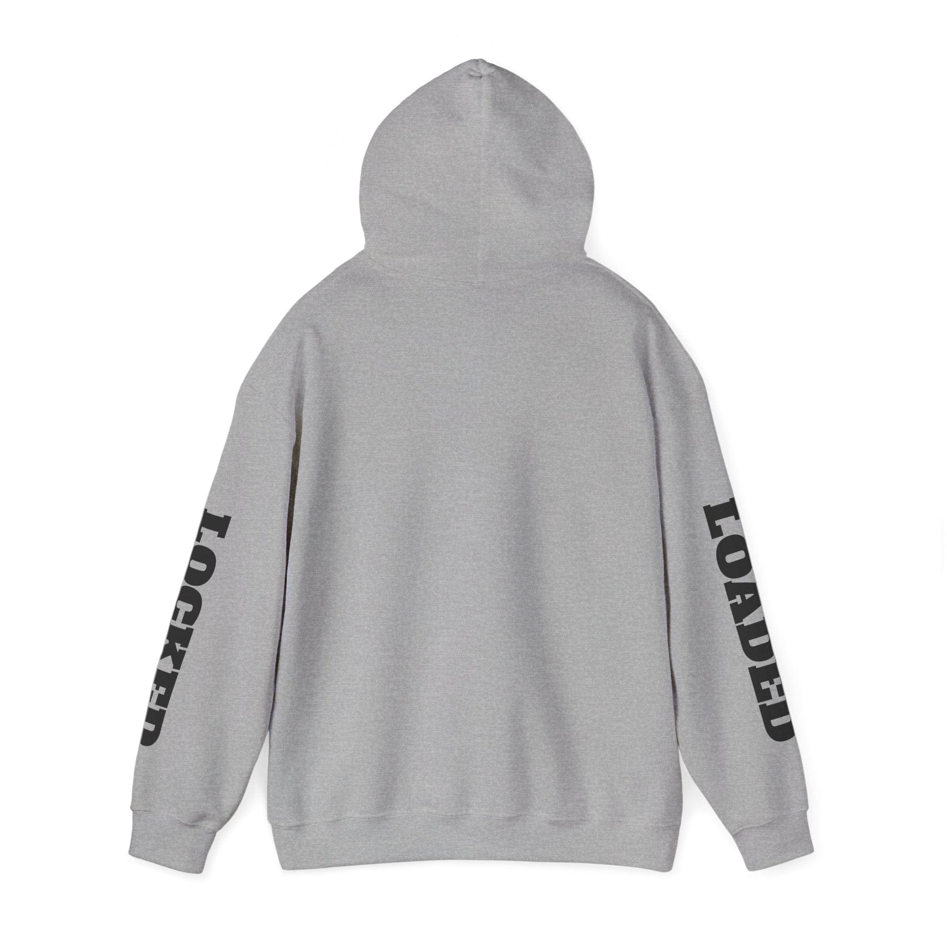 Classic Off-Road Hoodie – Vintage 4x4 Sunset Graphic with 'LOADED' Sleeve Text - That Should Be on a T-Shirt