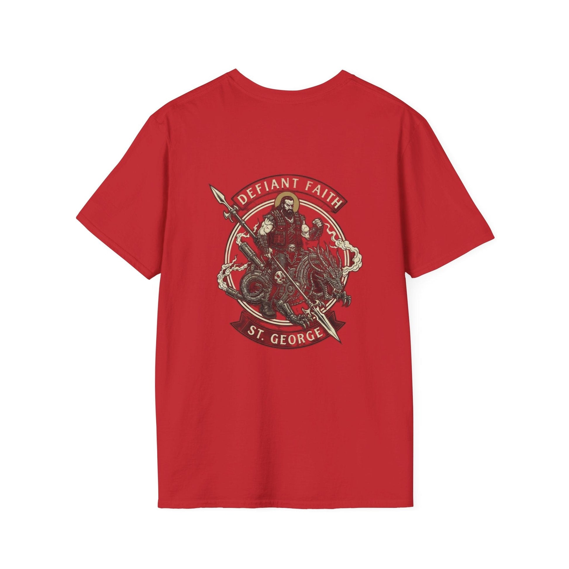 St George Cross T-Shirt — Medieval Armor Graphic Tee - That Should Be on a T-Shirt