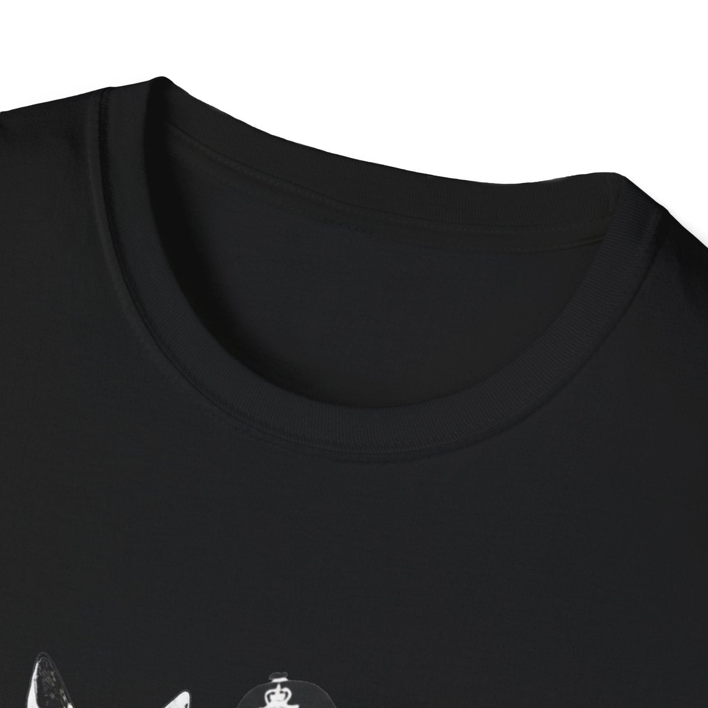 Loyal Mate Dog & Officer Graphic T-Shirt | Vintage Black Dog Lover Tee - That Should Be on a T-Shirt
