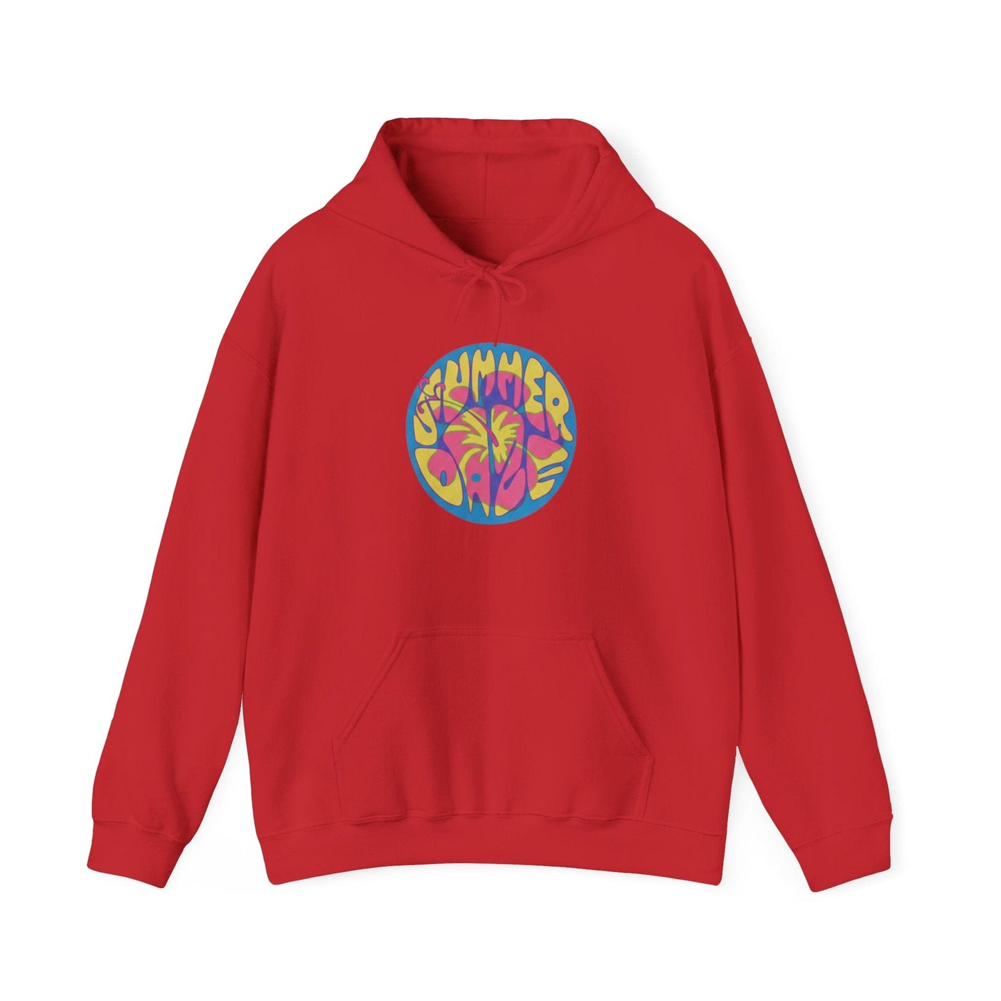 Summer Daze Retro 70s Graphic Hoodie – Oversized Surf Sweatshirt