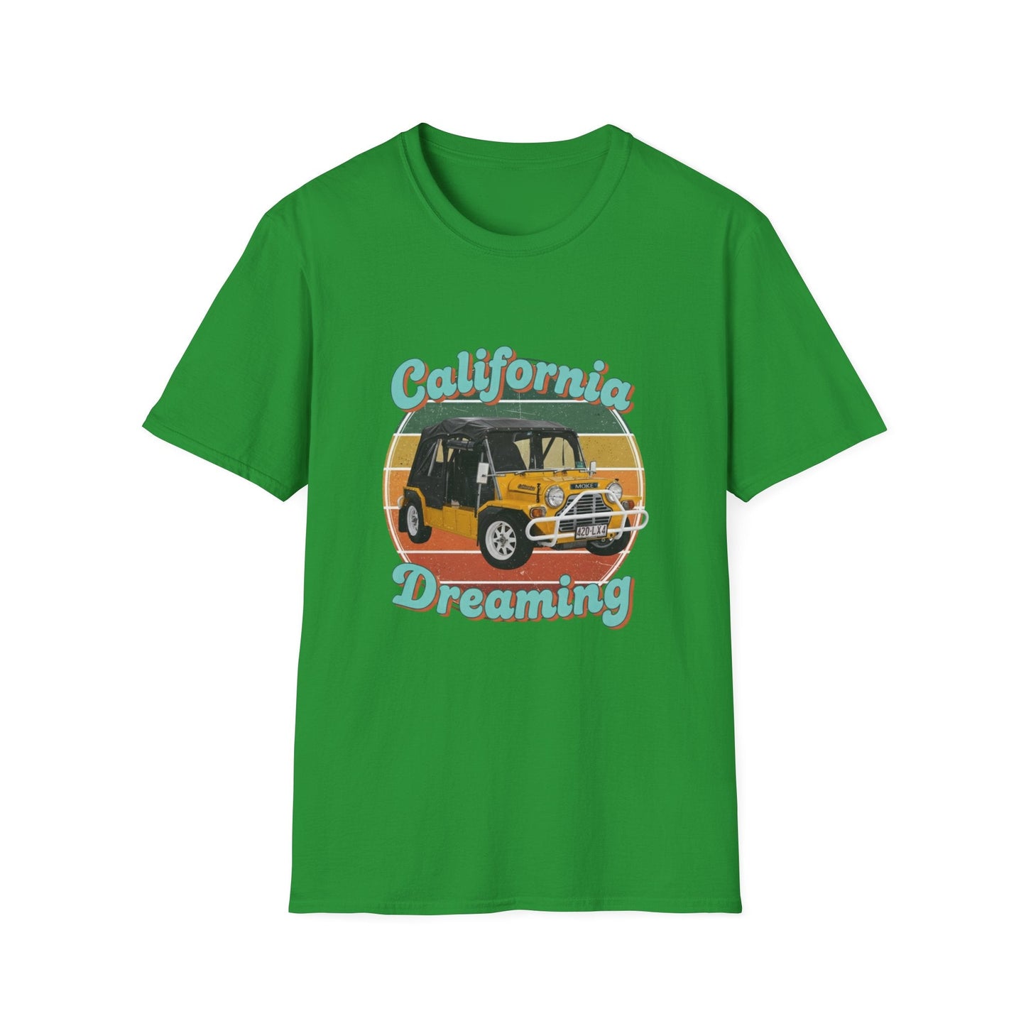 Retro California Dreaming Surf Tee - Vintage Moke Edition - That Should Be on a T-Shirt