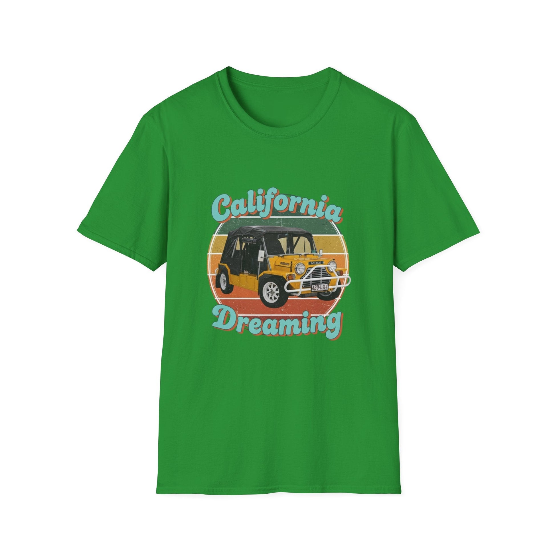 Retro California Dreaming Surf Tee - Vintage Moke Edition - That Should Be on a T-Shirt
