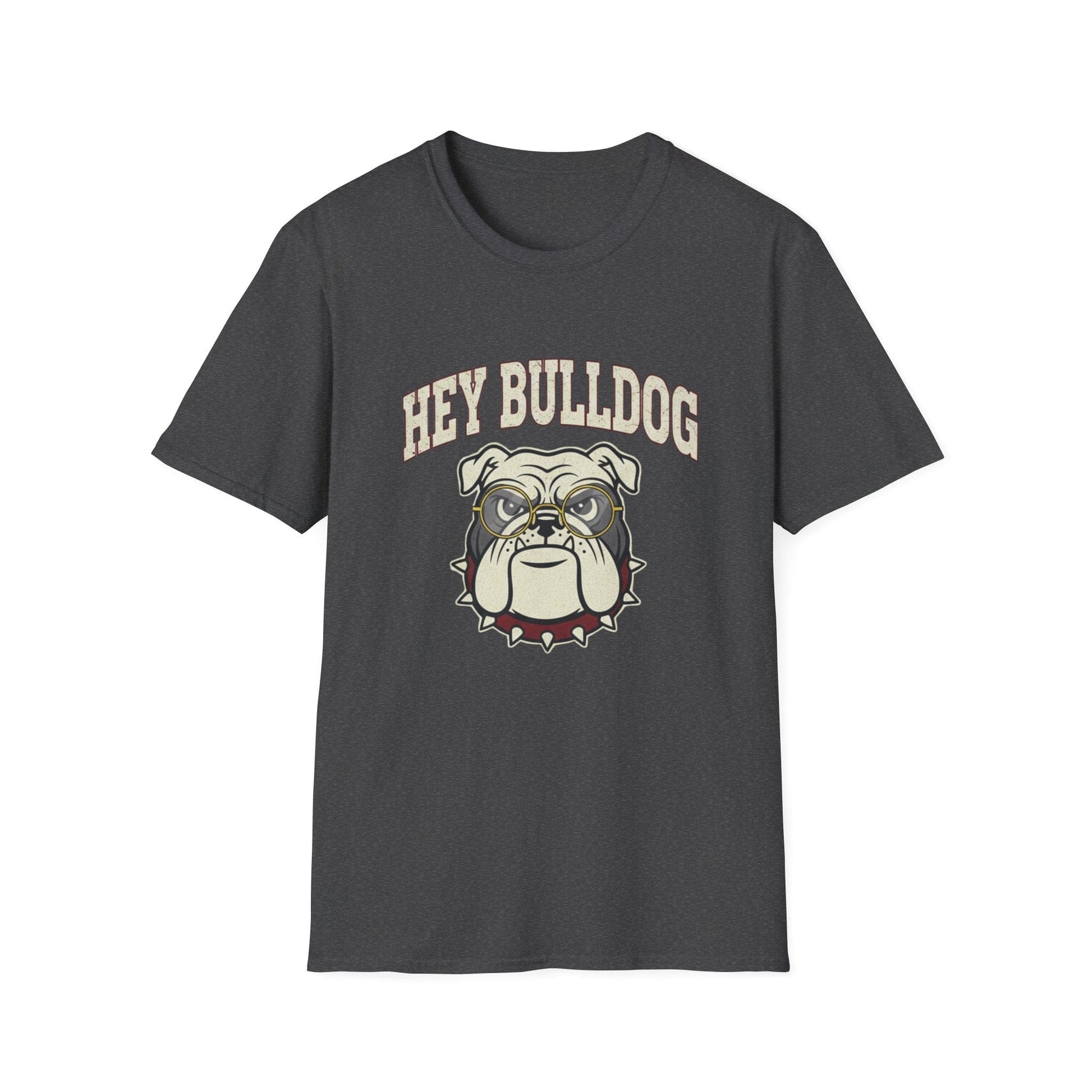 Hey Bulldog T-Shirt – Vintage Bulldog Graphic Tee for Dog Lovers - That Should Be on a T-Shirt