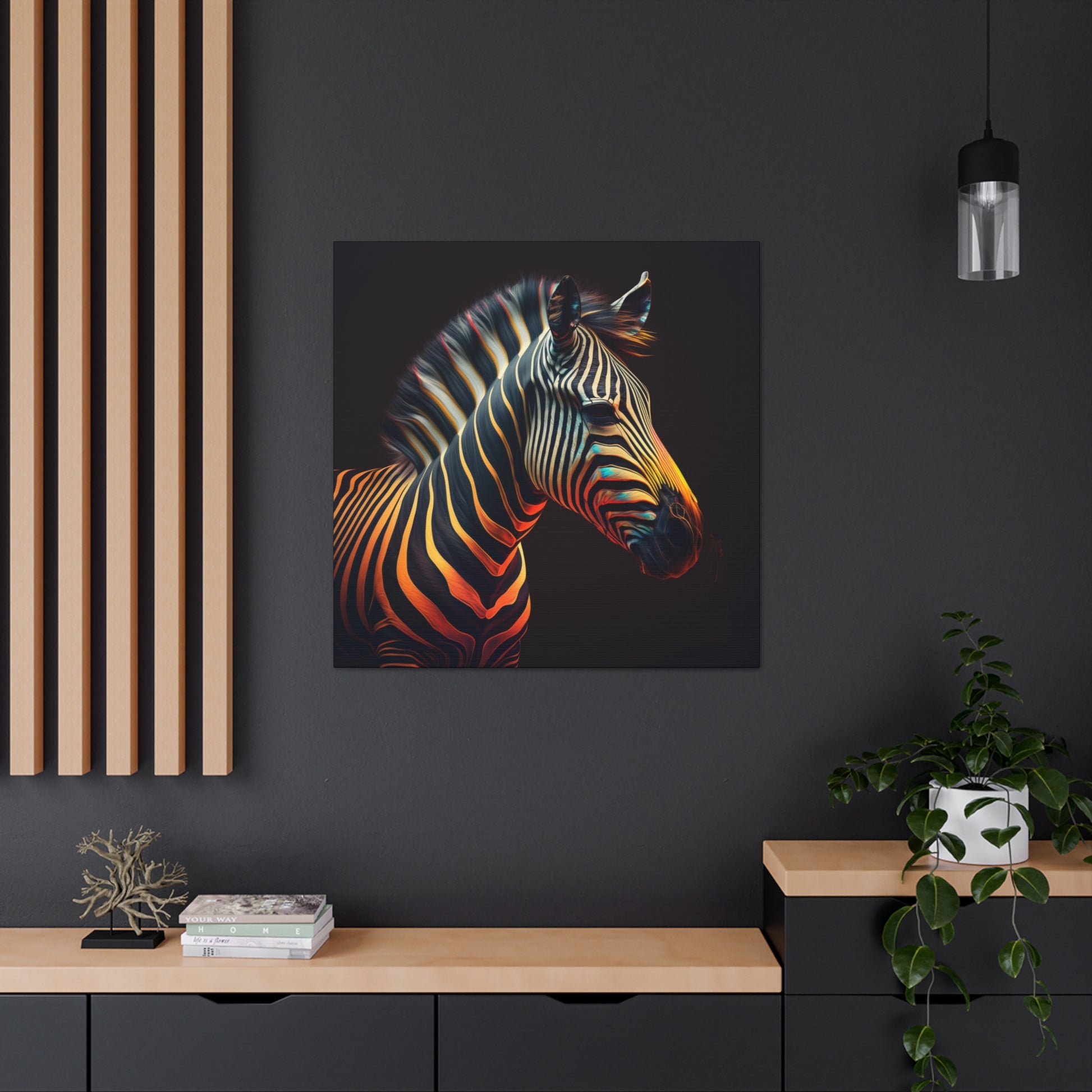 Unleash Wild Elegance: Zebra Canvas Art