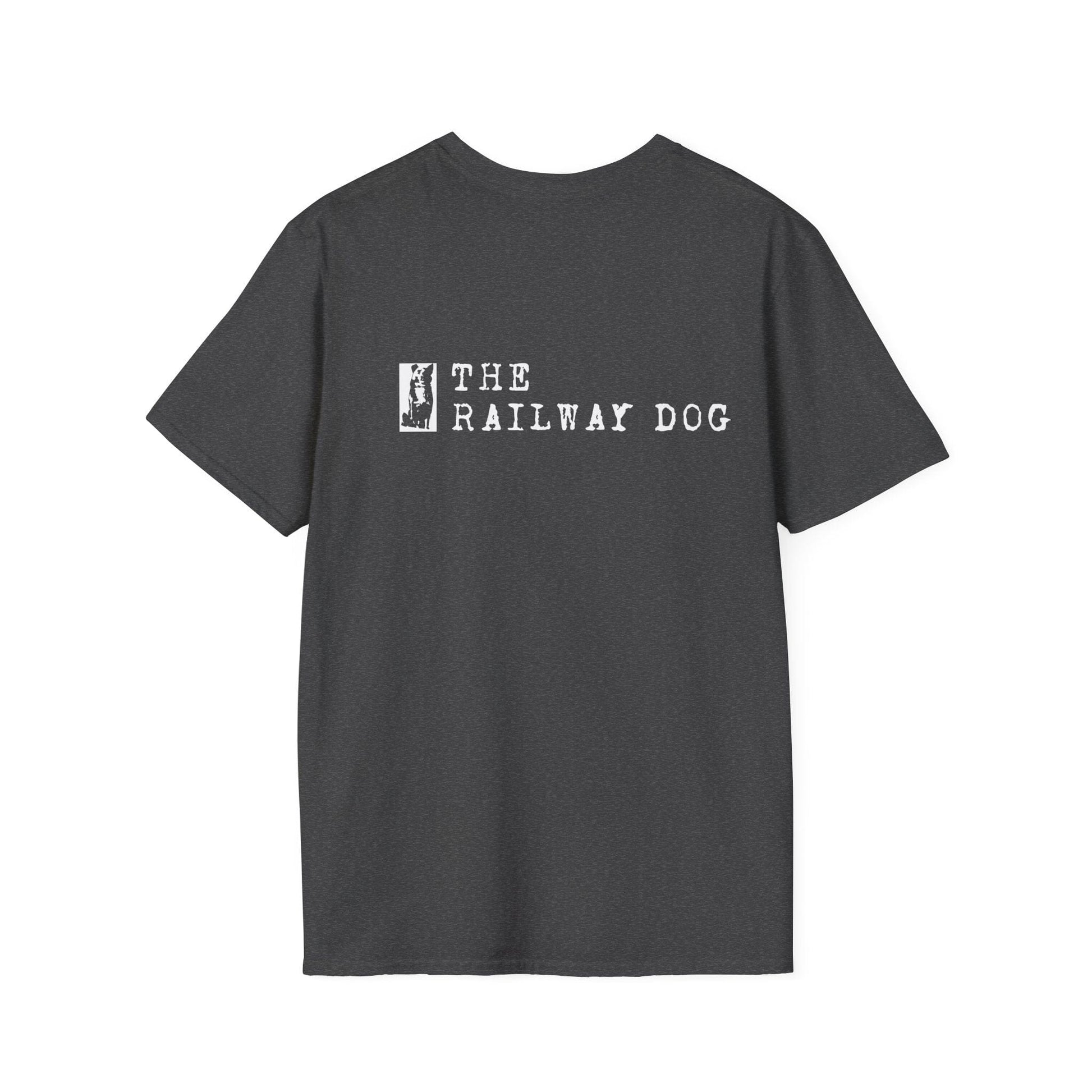Railway Dog T-Shirt — Vintage Logo Tee - That Should Be on a T-Shirt
