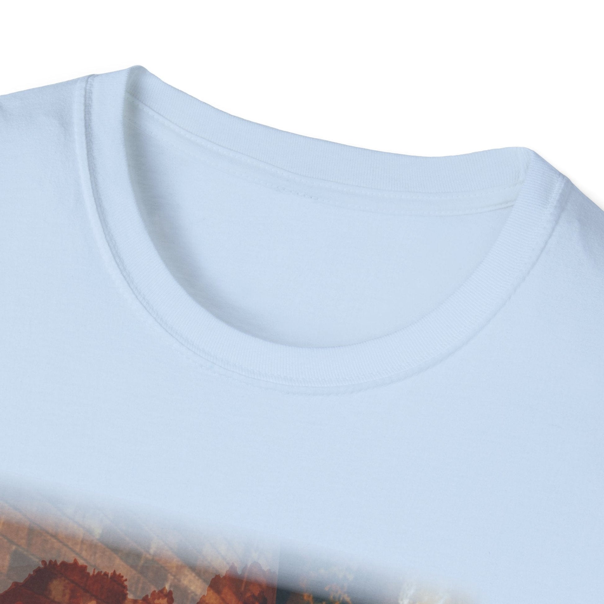 A Railway Dog Premium Graphic T-Shirt - Australian Shepherd Art Tee - That Should Be on a T-Shirt