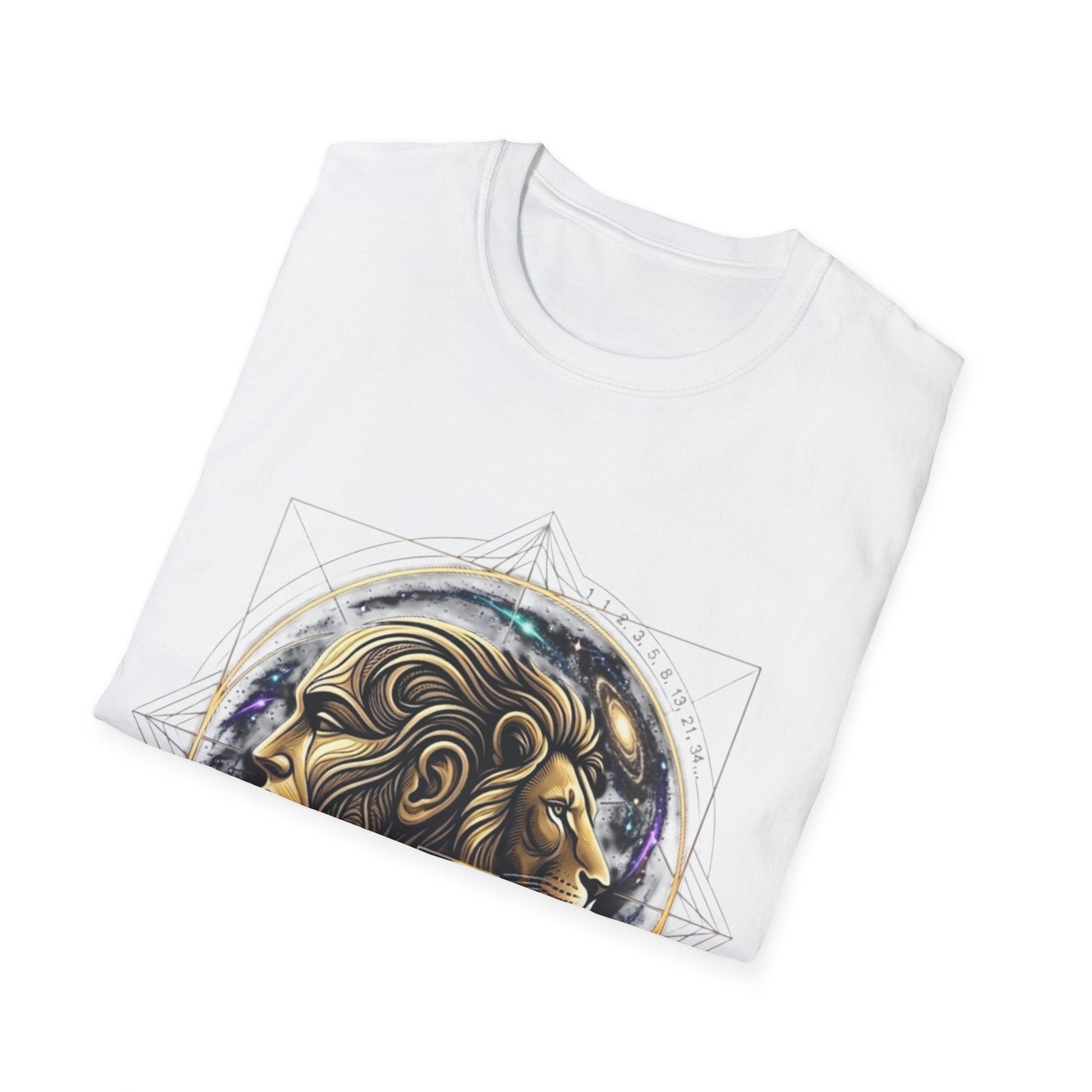 Golden Ratio Lion & Human T-Shirt - Fibonacci Sequence Sacred Geometry Tee - That Should Be on a T-Shirt