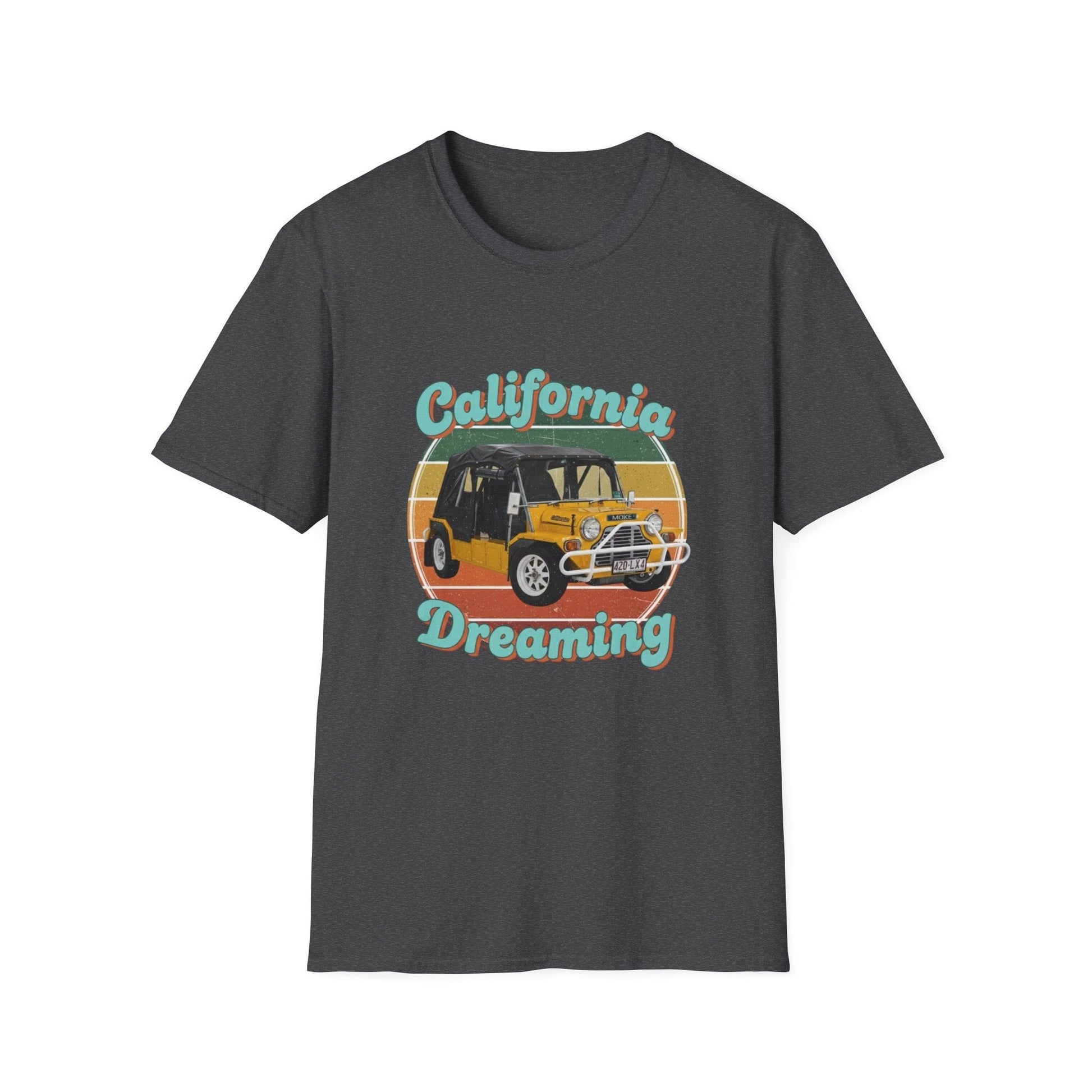 Retro California Dreaming Surf Tee - Vintage Moke Edition - That Should Be on a T-Shirt