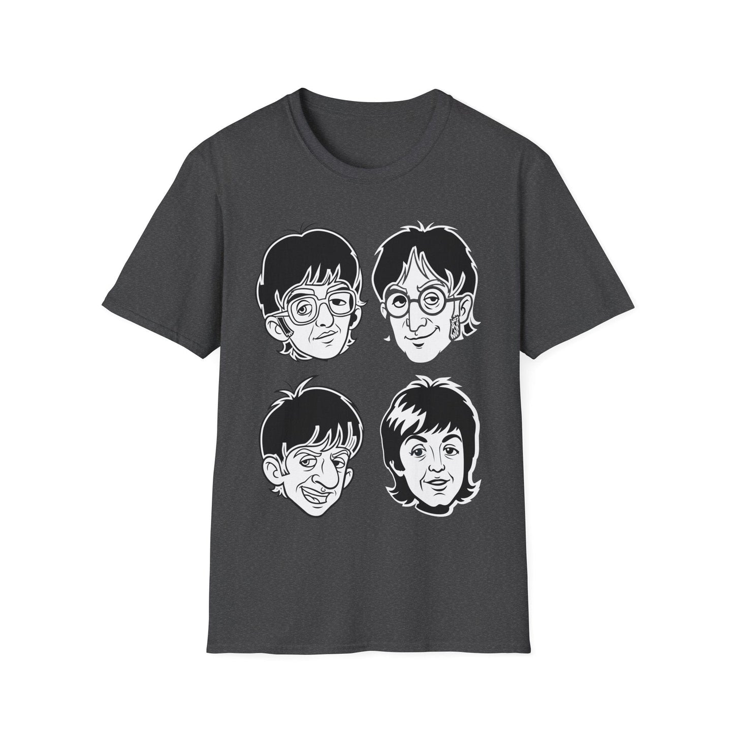 Retro Beatles Cartoon T-Shirt - Vintage Style Shirt for Music Lovers - That Should Be on a T-Shirt