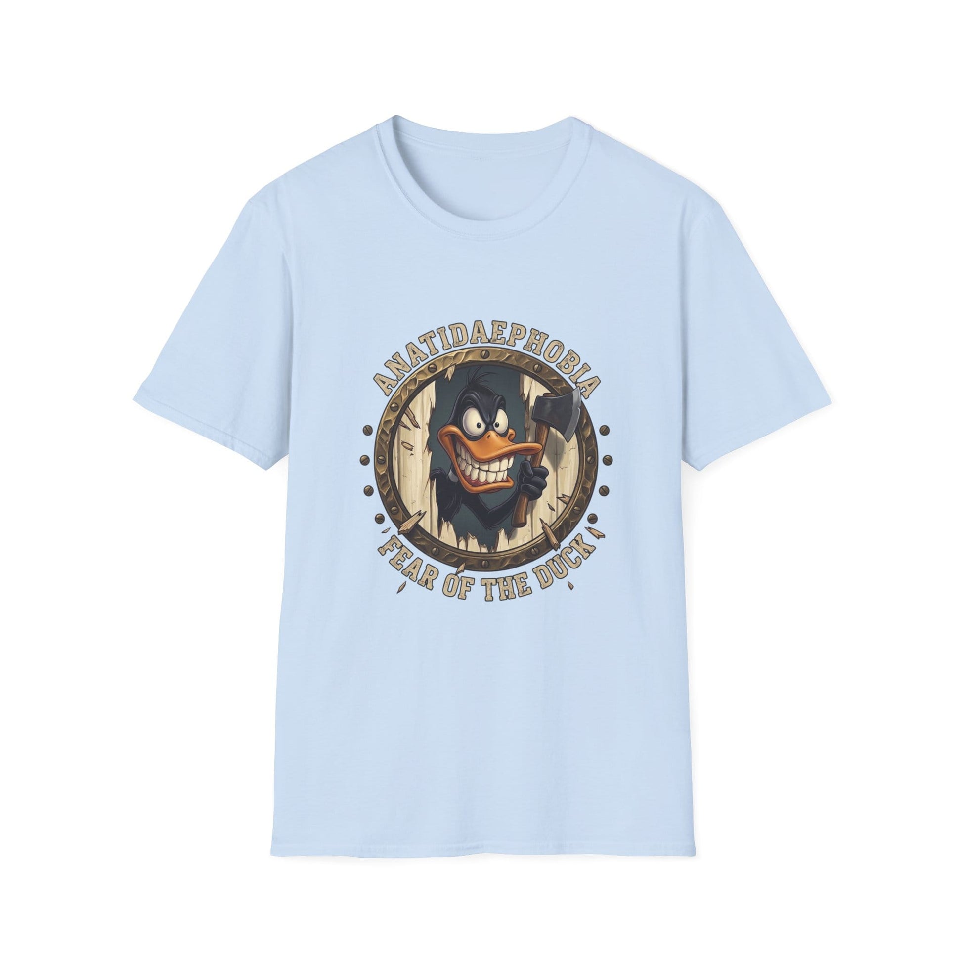 Anatidaephobia “Fear of the Duck” Graphic T-Shirt - That Should Be on a T-Shirt