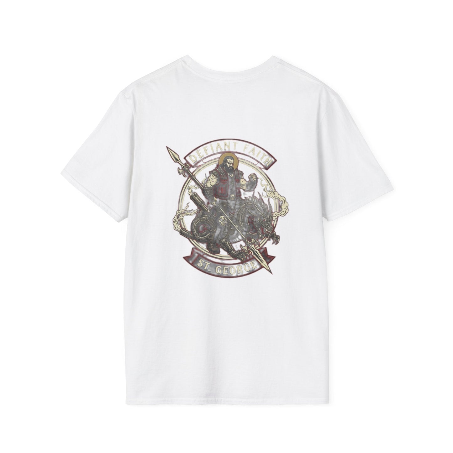 St George Cross T-Shirt — Medieval Armor Graphic Tee - That Should Be on a T-Shirt