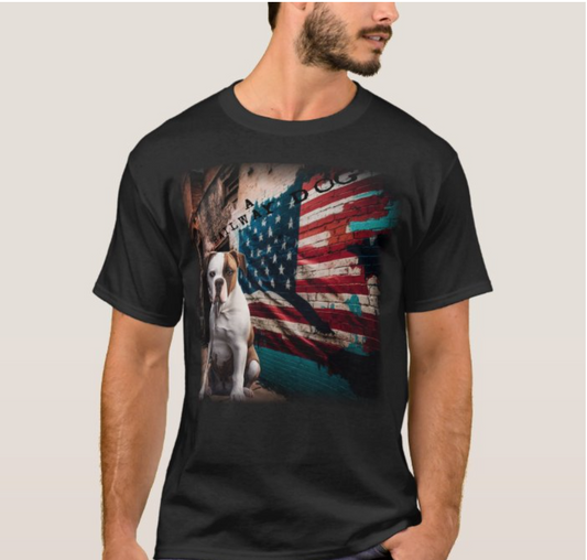 Dog American Bulldog T-Shirt | That Should Be on a T-Shirt