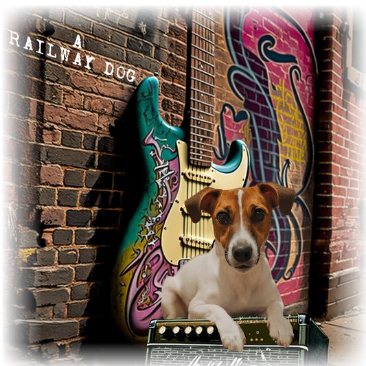 Jack Russell & Fender Stratocaster T-Shirt