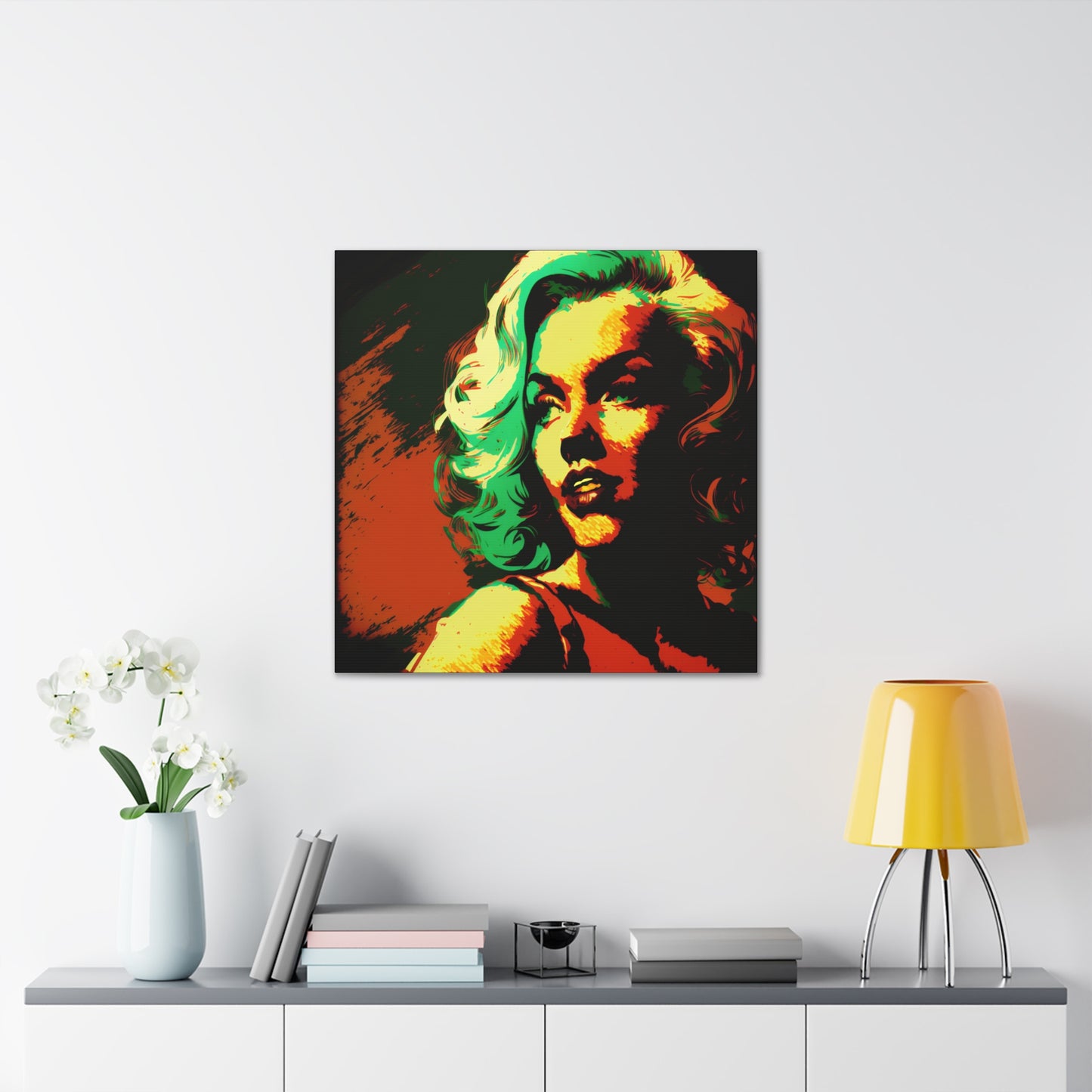 Pop Art Princess: Bold & Bright! on Canvas