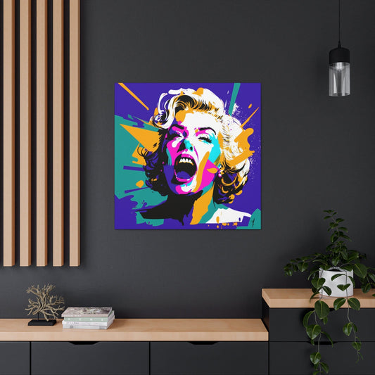 Candle in the Wind on Canvas - That Should Be on a T-Shirt