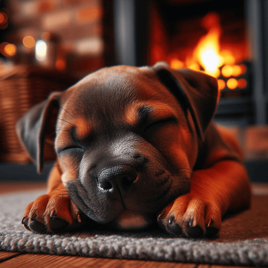 Dreaming in Paws: Adorable Puppy Portrait