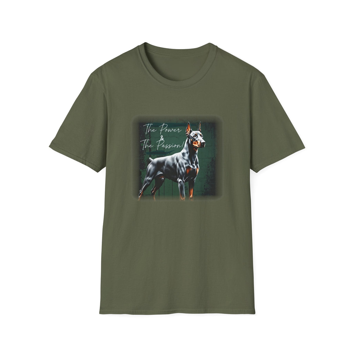 Doberman Power and the Passion | Unisex T-Shirt - That Should Be on a T-Shirt