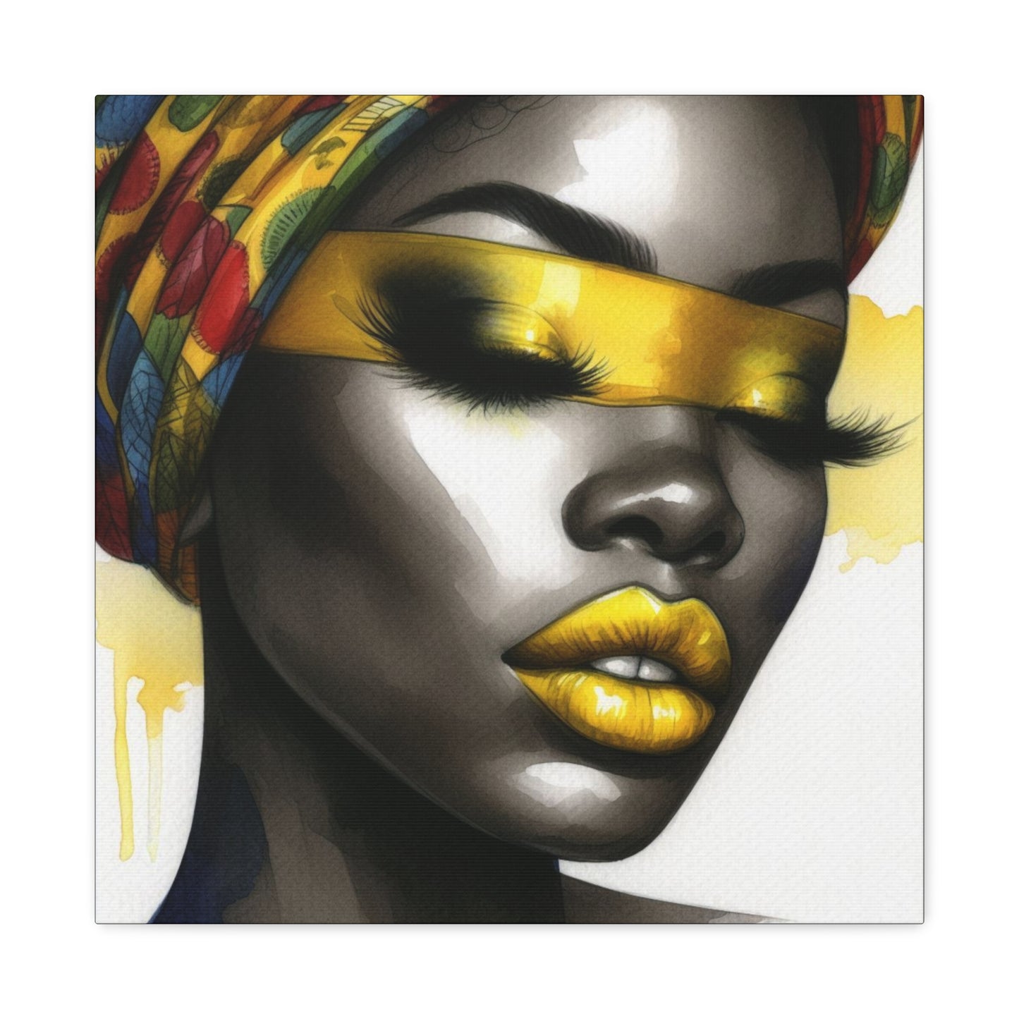 African Queen on Canvas