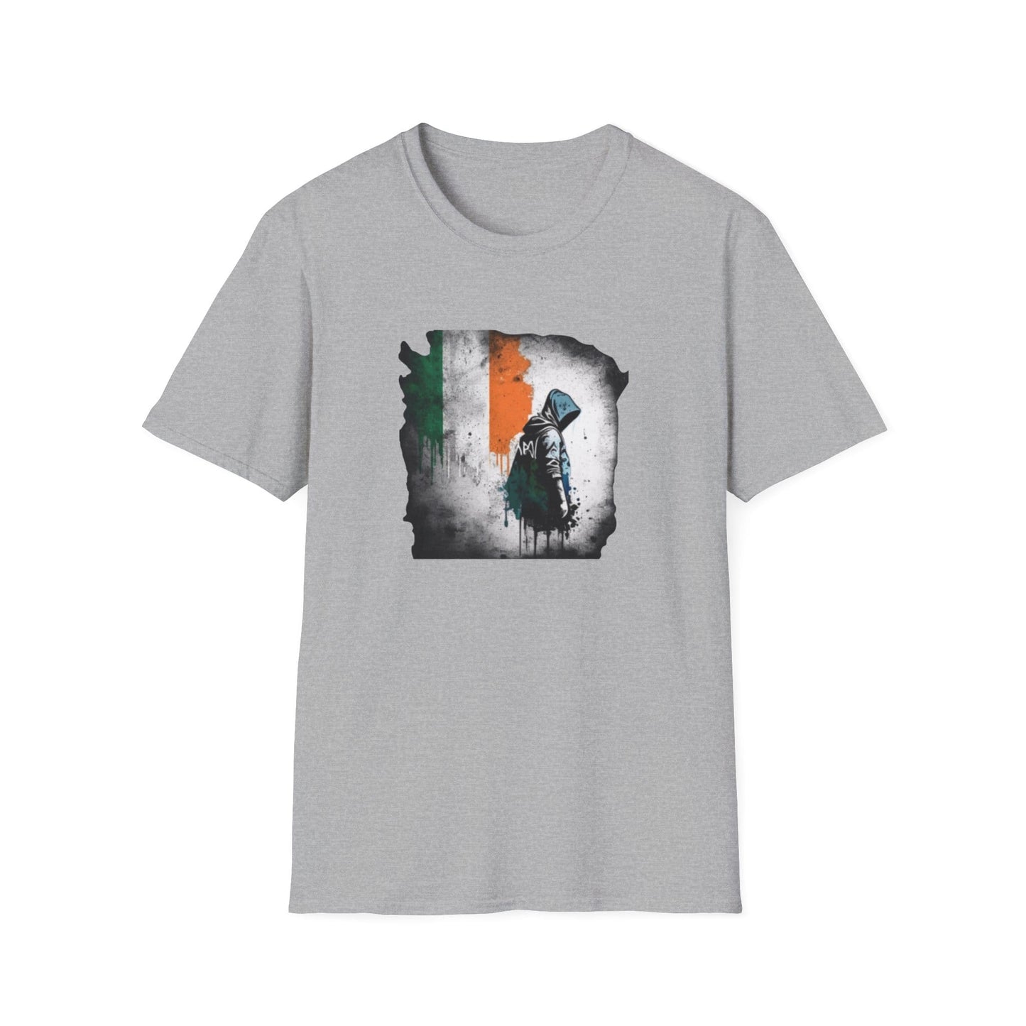 Irish Flag Warrior T-Shirt — Celtic Rebel Graphic Tee - That Should Be on a T-Shirt
