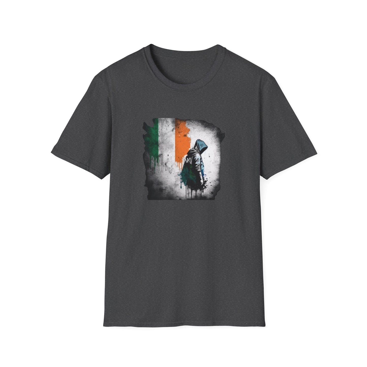 Irish Flag Warrior T-Shirt — Celtic Rebel Graphic Tee - That Should Be on a T-Shirt