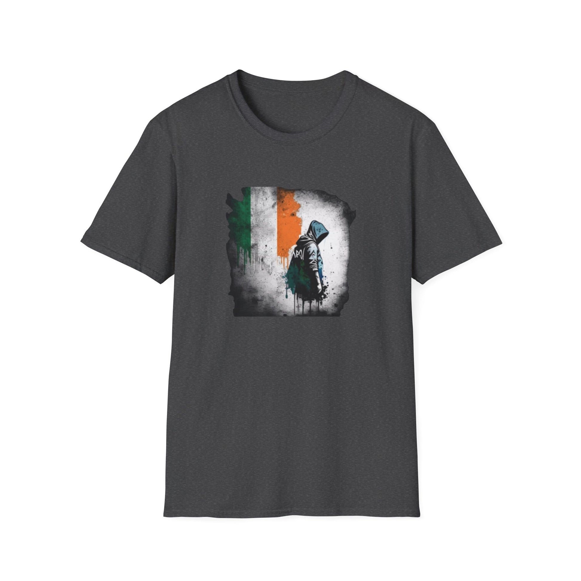 Irish Flag Warrior T-Shirt — Celtic Rebel Graphic Tee - That Should Be on a T-Shirt