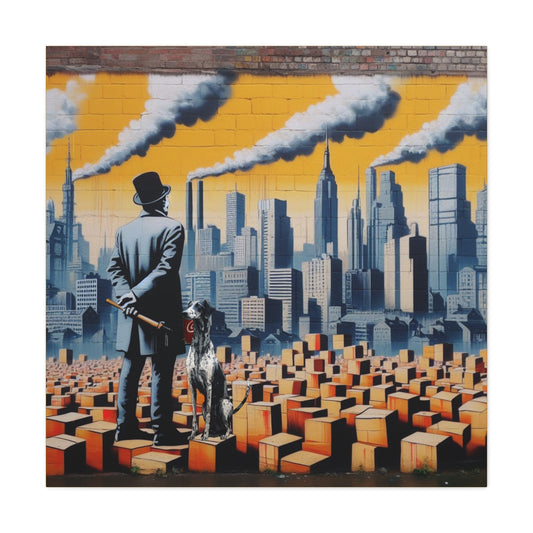 Graffiti Cityscape Art