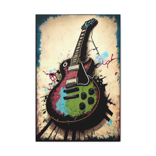 Graffiti Gibson Les Paul Artwork