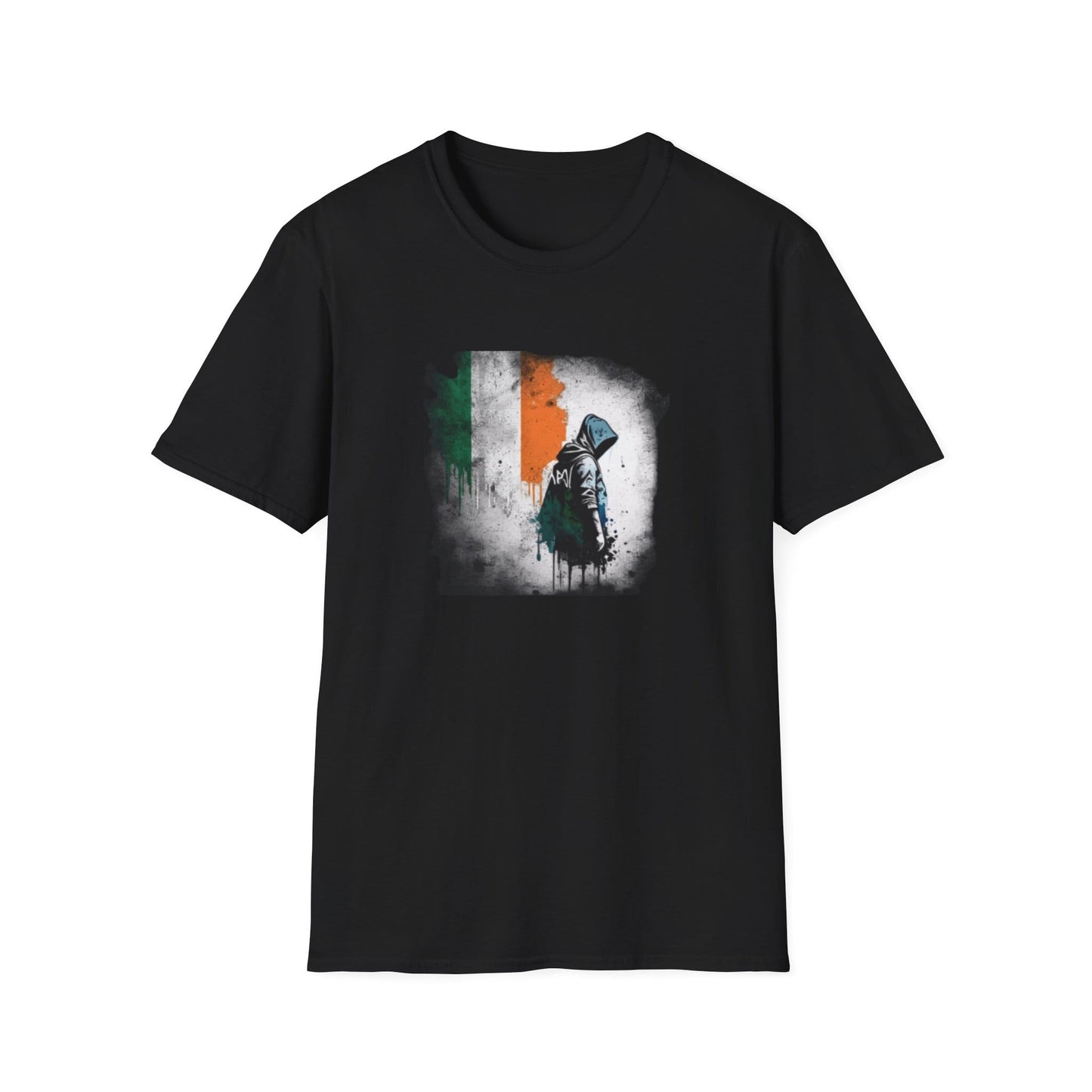 Irish Flag Warrior T-Shirt — Celtic Rebel Graphic Tee - That Should Be on a T-Shirt