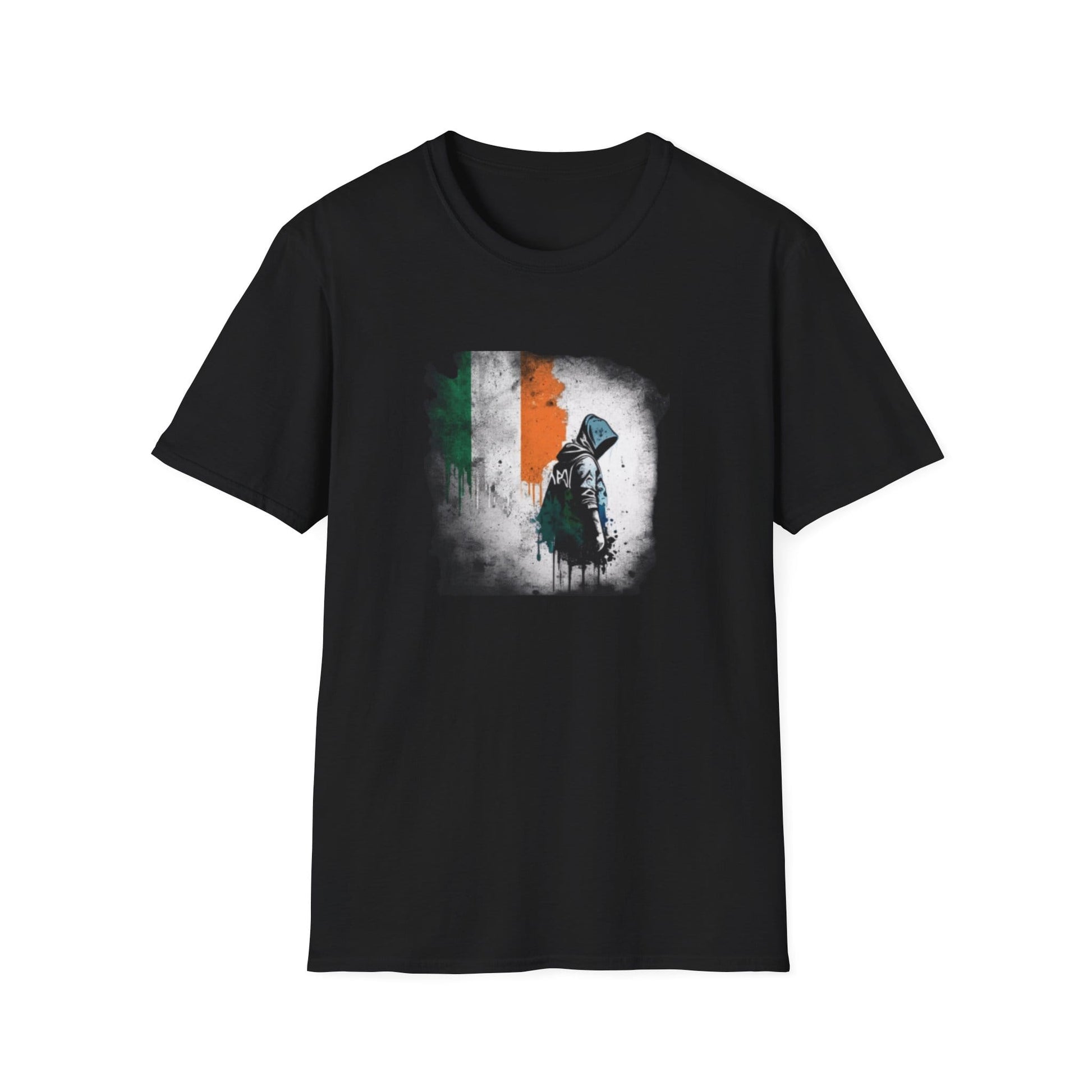 Irish Flag Warrior T-Shirt — Celtic Rebel Graphic Tee - That Should Be on a T-Shirt