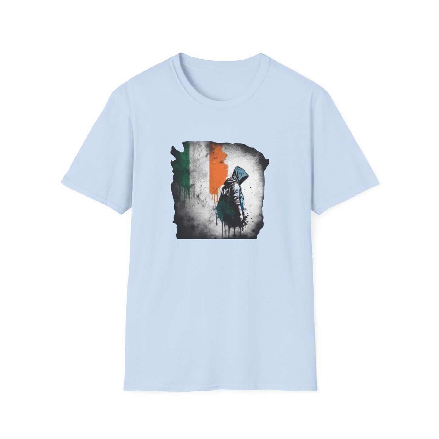 Irish Flag Warrior T-Shirt — Celtic Rebel Graphic Tee - That Should Be on a T-Shirt