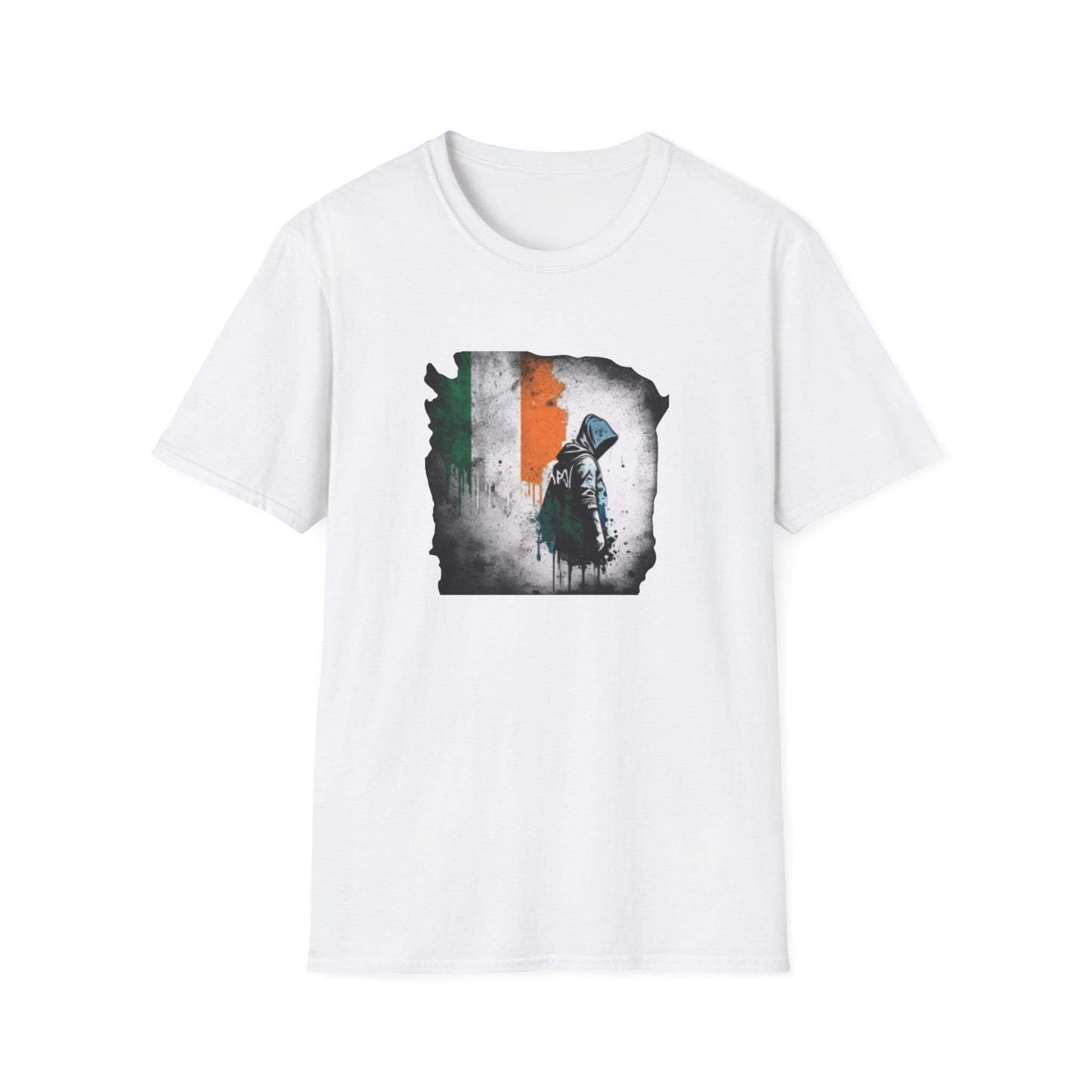 Irish Flag Warrior T-Shirt — Celtic Rebel Graphic Tee - That Should Be on a T-Shirt