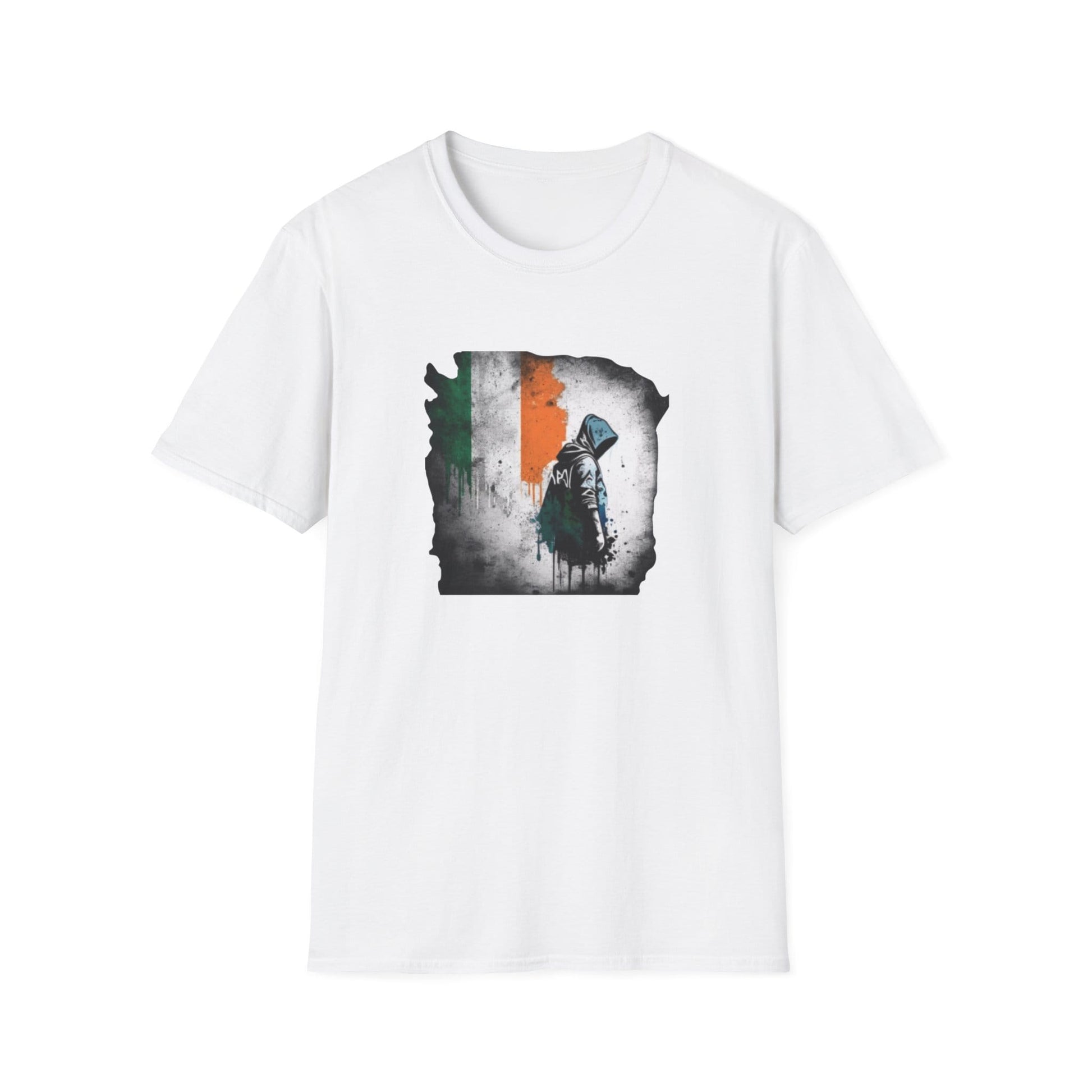 Irish Flag Warrior T-Shirt — Celtic Rebel Graphic Tee - That Should Be on a T-Shirt