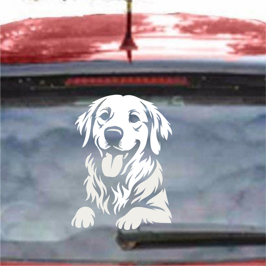 Golden Retriever Decal