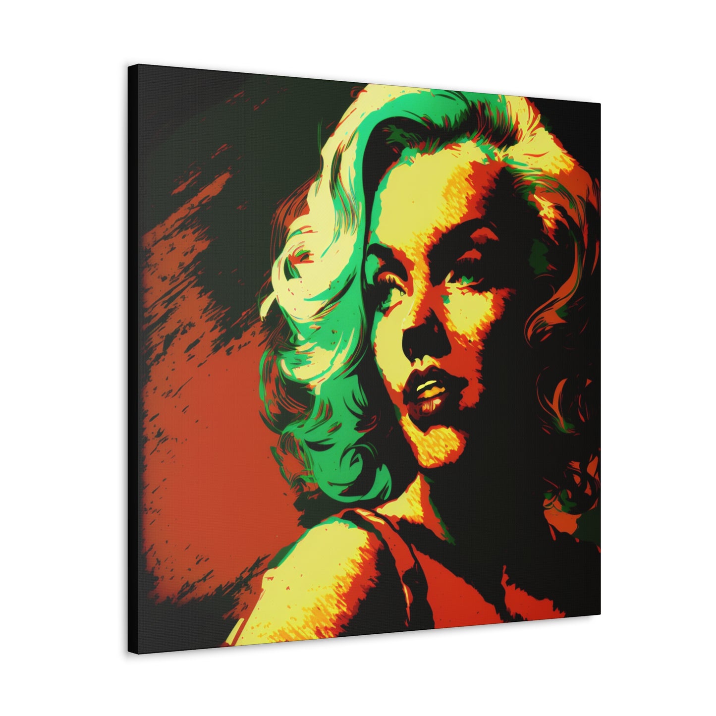 Pop Art Princess: Bold & Bright! on Canvas - That Should Be on a T-Shirt